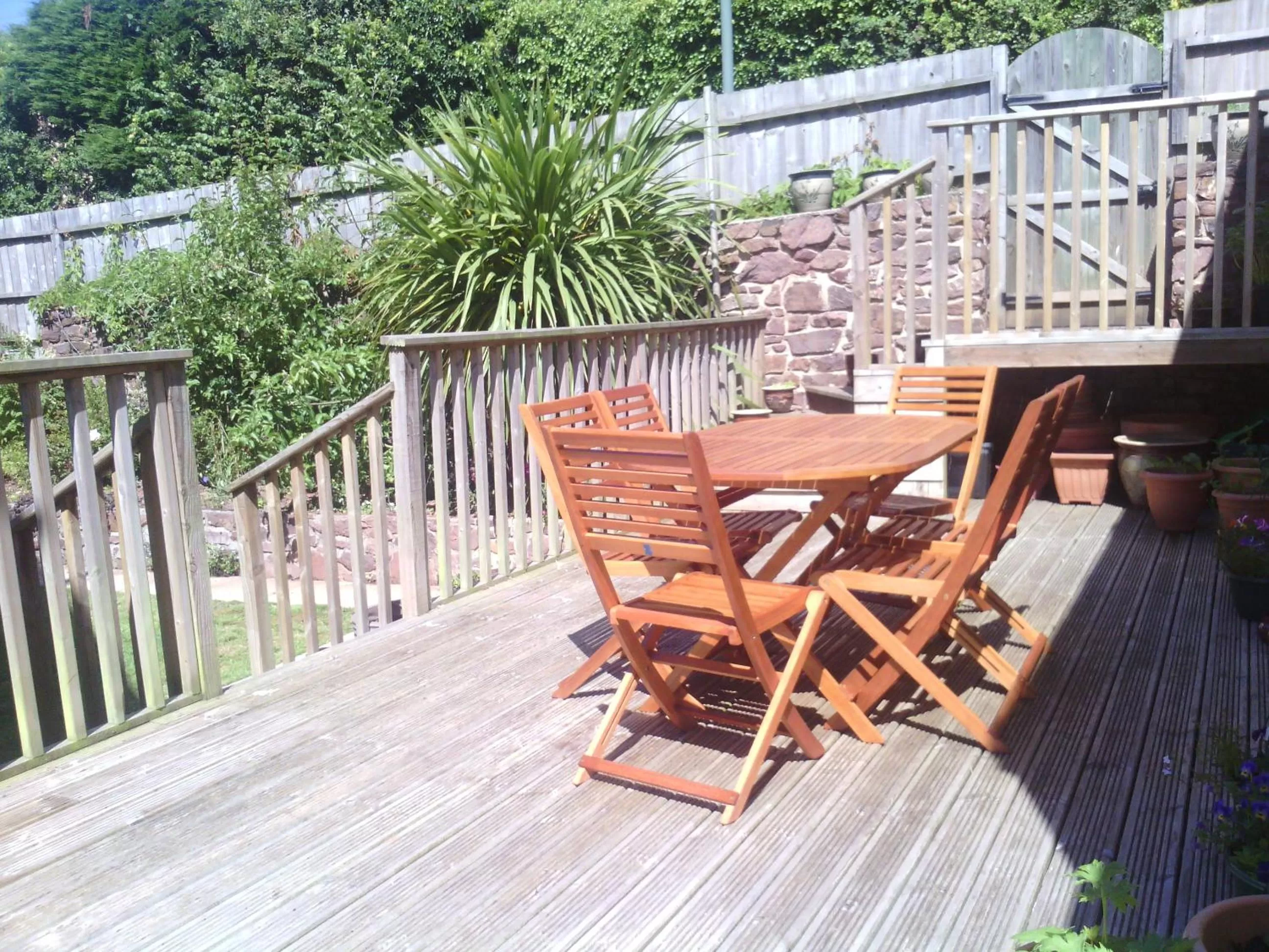 Patio in Yew Tree House