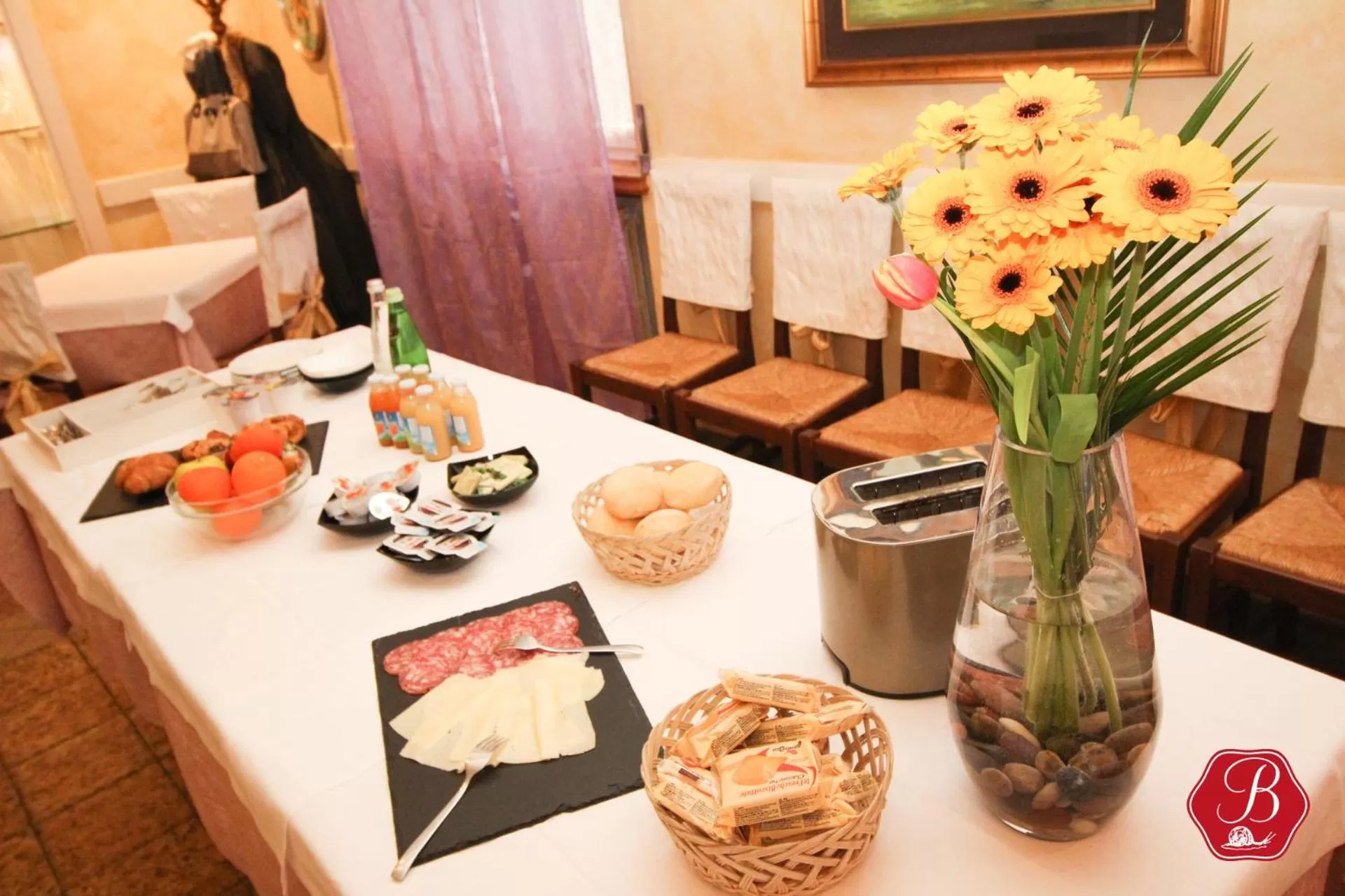 Food and drinks in Trattoria Bettola