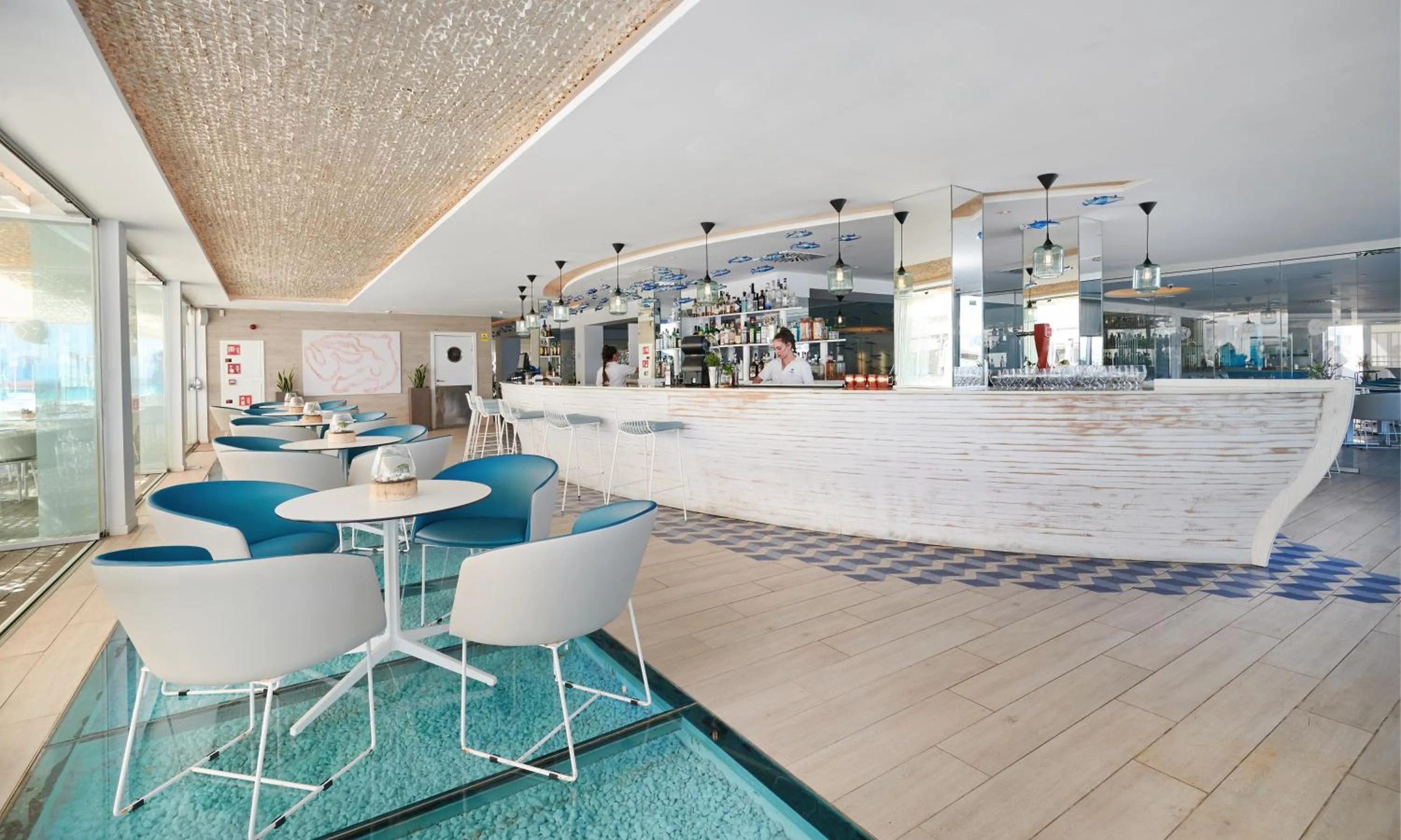 Lounge or bar in The Sea Hotel by Grupotel - Adults Only