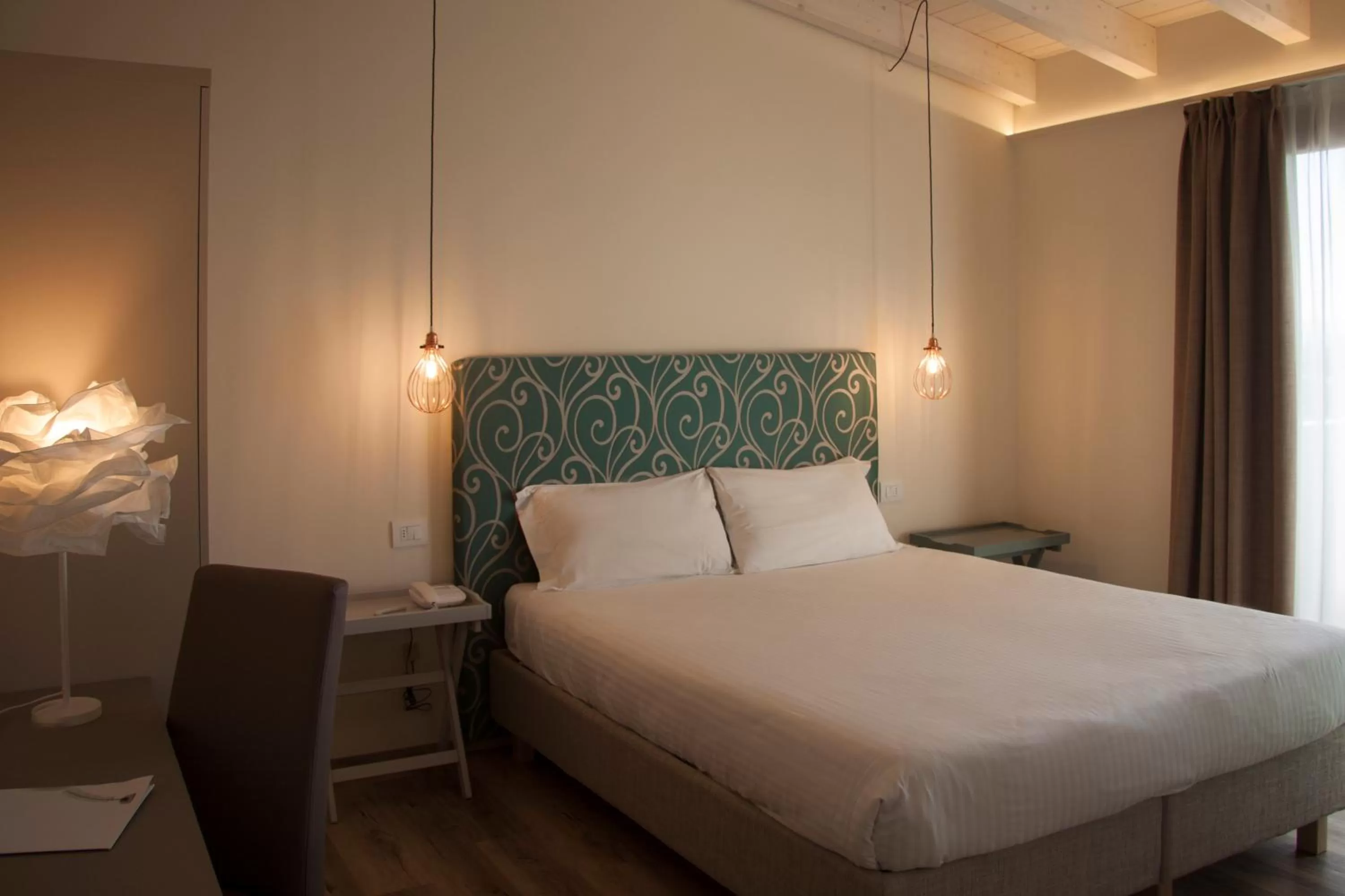 Bedroom, Bed in Hotel Berta