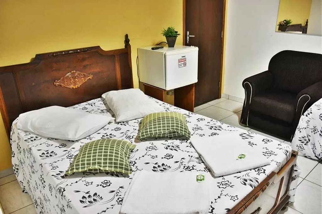 Bedroom, Bed in Pousada Alvorada Brotas - e agendamento das atividades turísticas