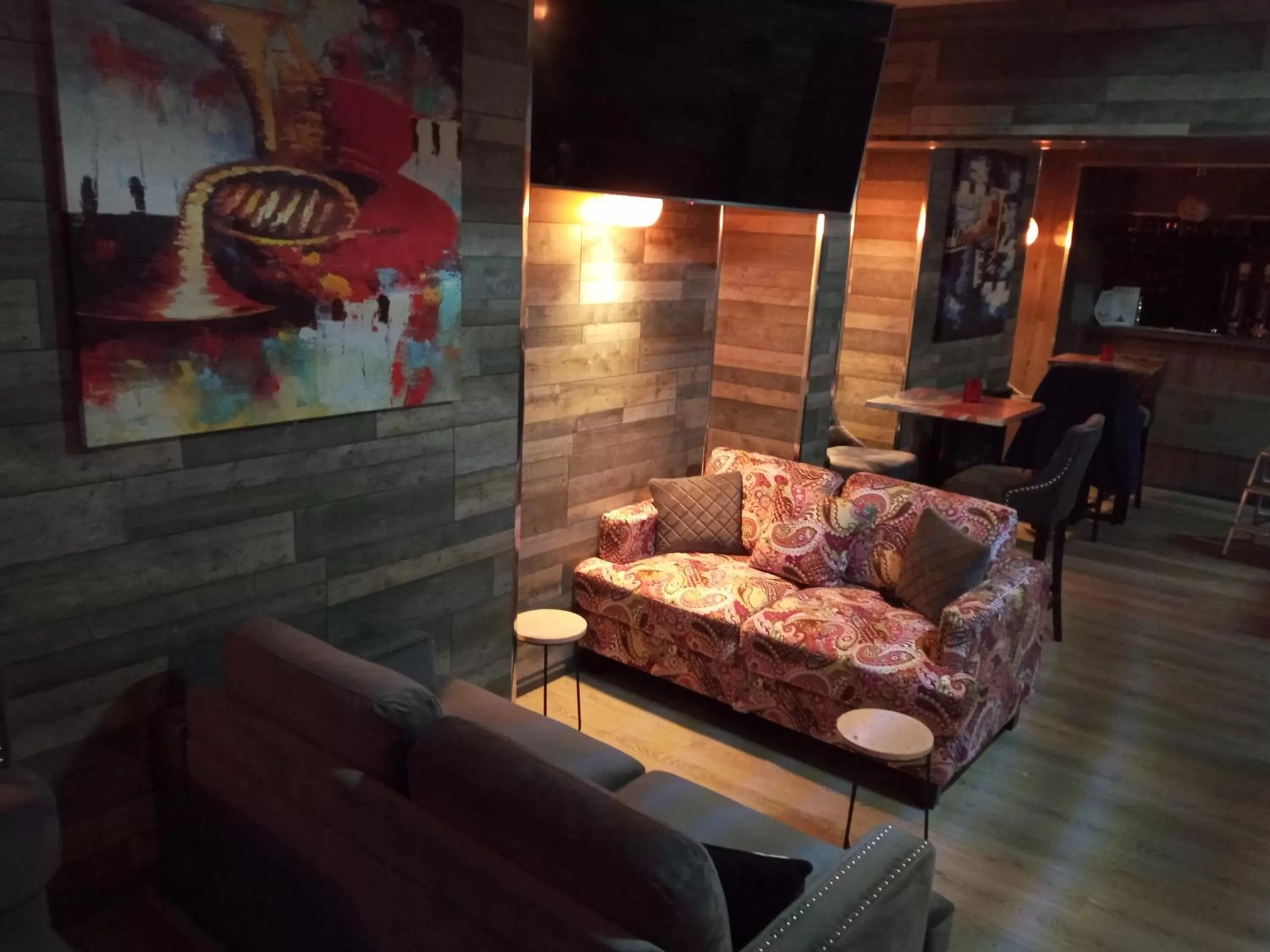 Seating area in Kings Boutique Hotel