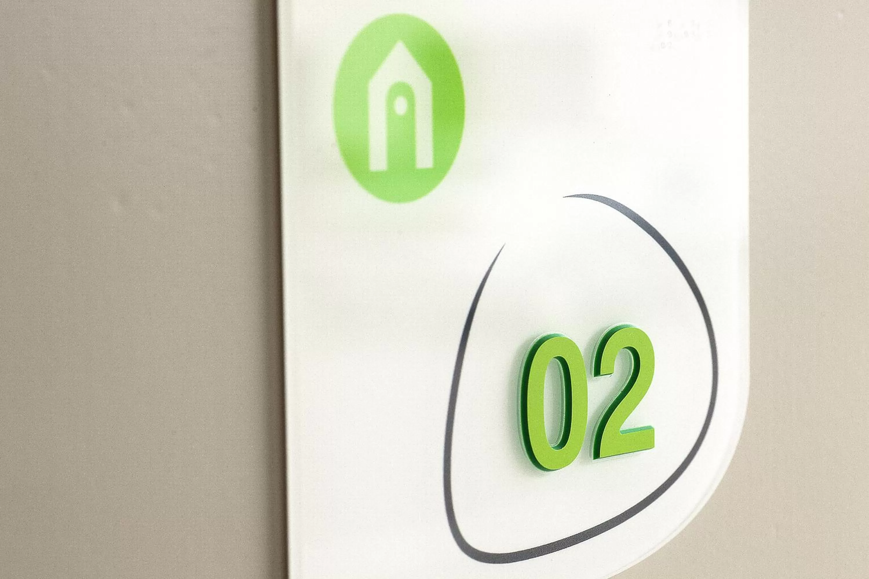 Decorative detail in Campanile Bourges Nord - Saint-Doulchard