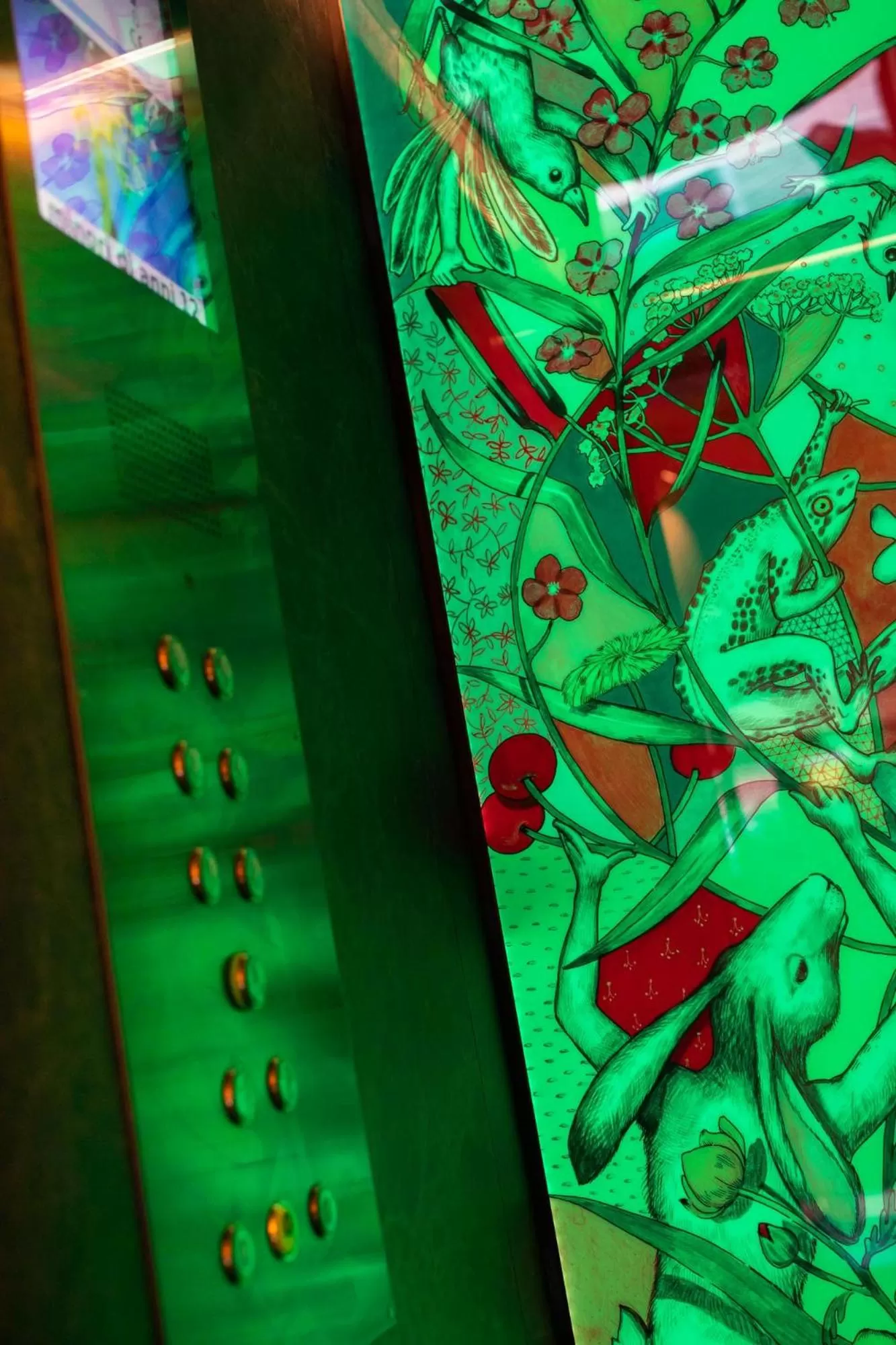 Decorative detail in OMAMA Hotel