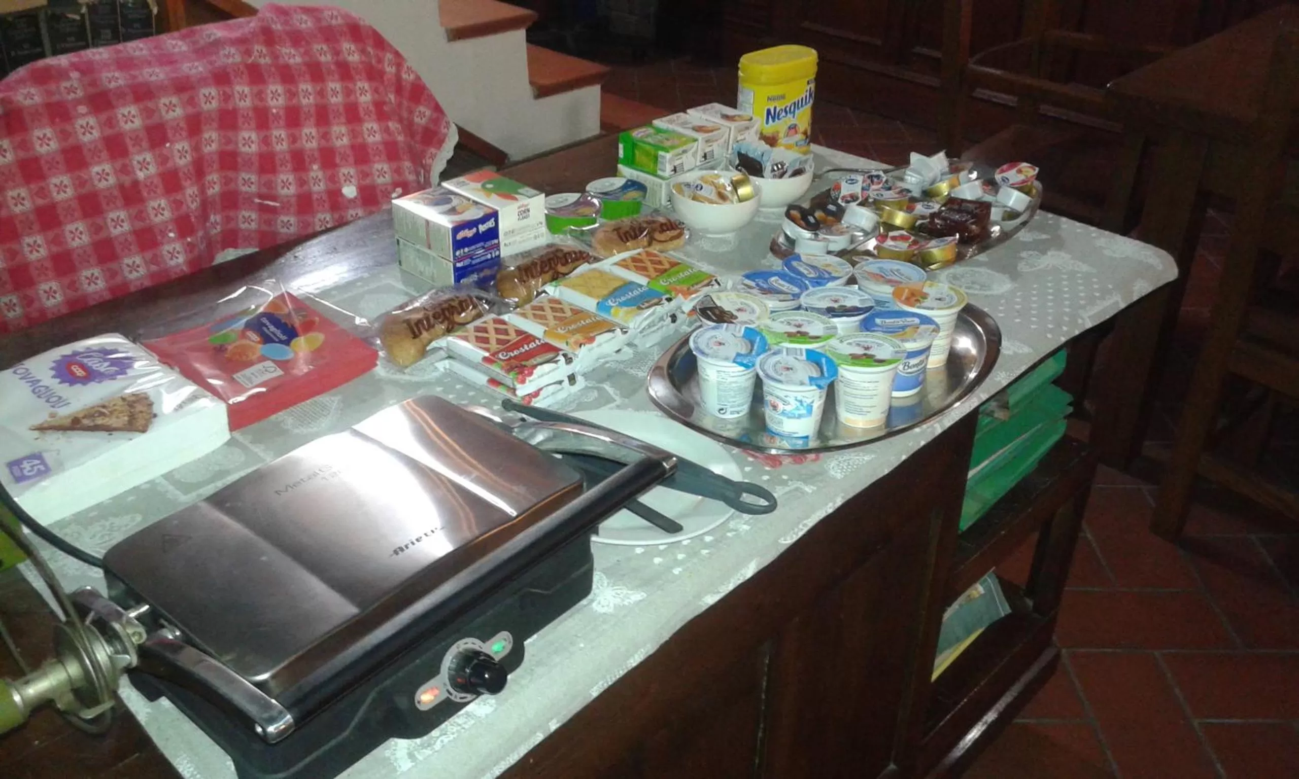 Food and drinks in I Pioppi Bed & Breakfast