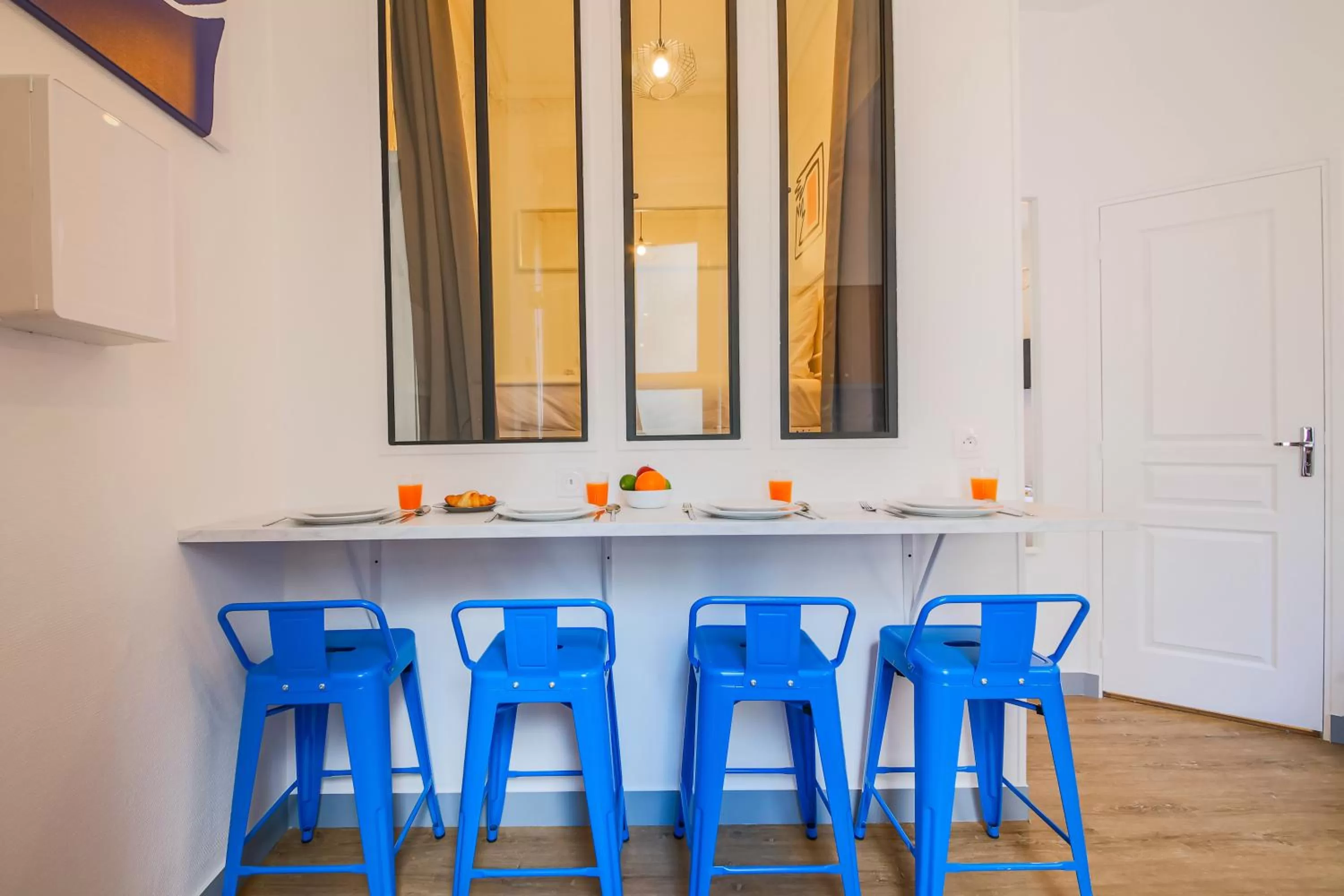 Dining area in WS Haussmann - La Fayette