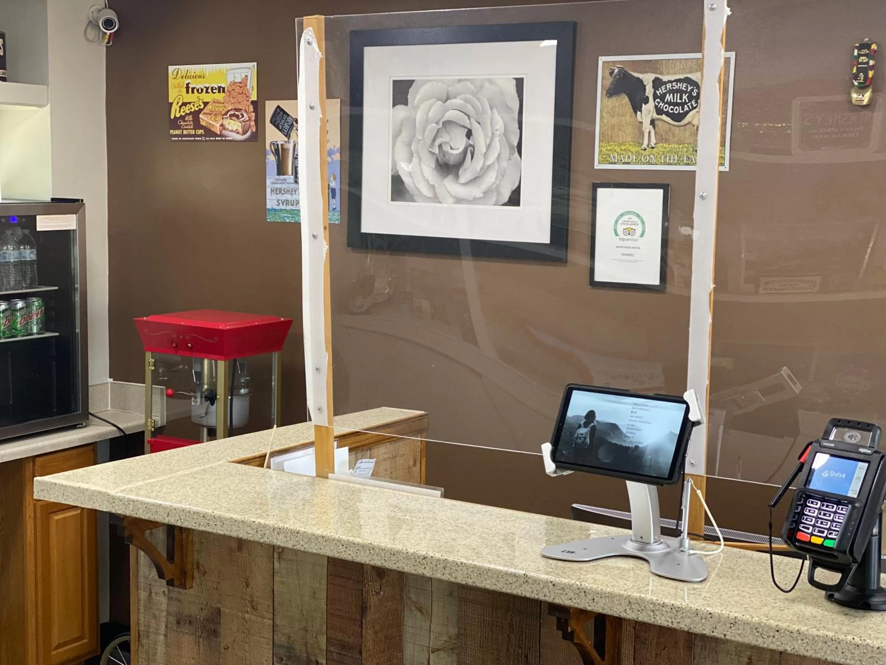 Lobby or reception in White Rose Motel - Hershey