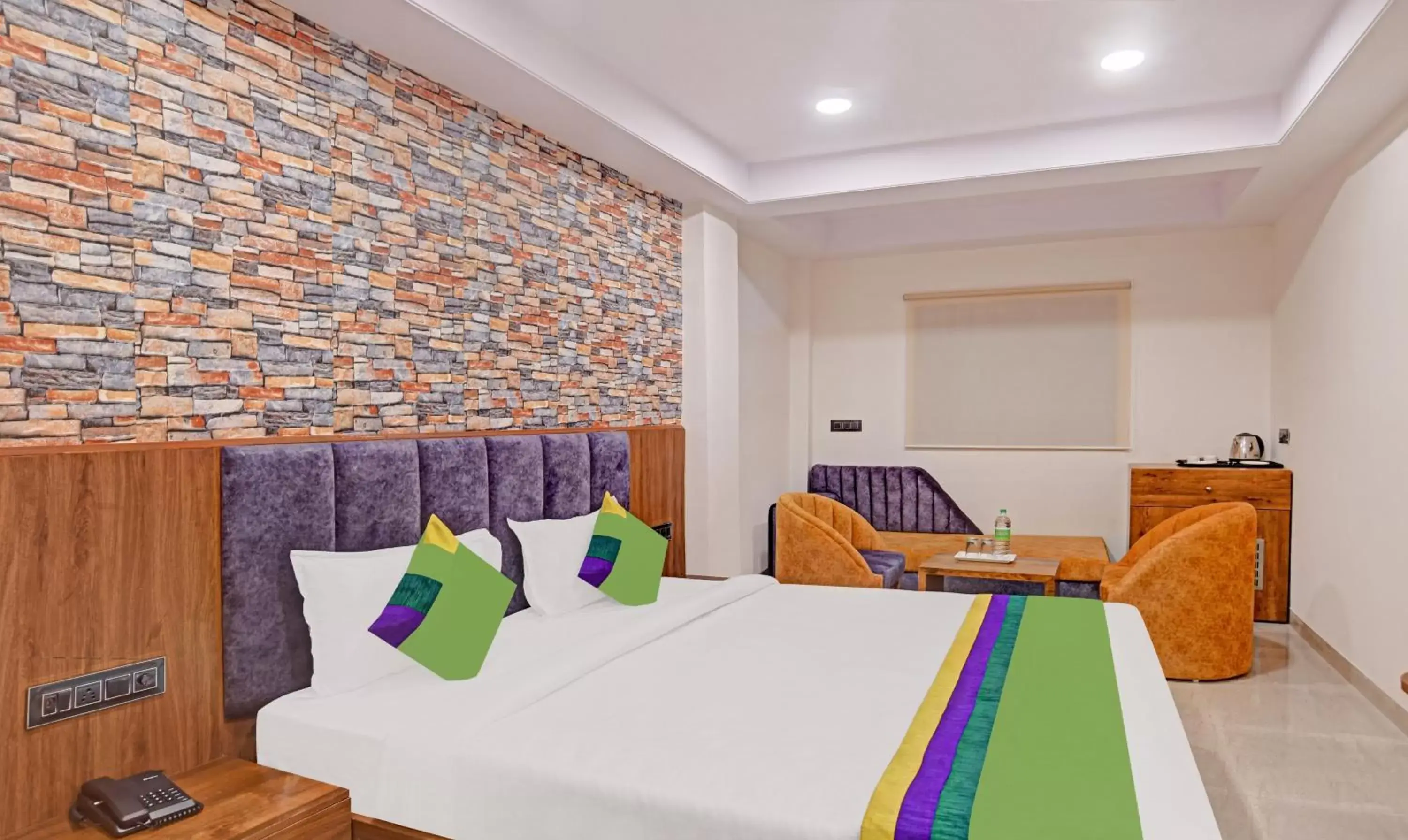 Deluxe Double Room - single occupancy in Treebo Merit Deluxe Double Room - single occupancy in Treebo Merit