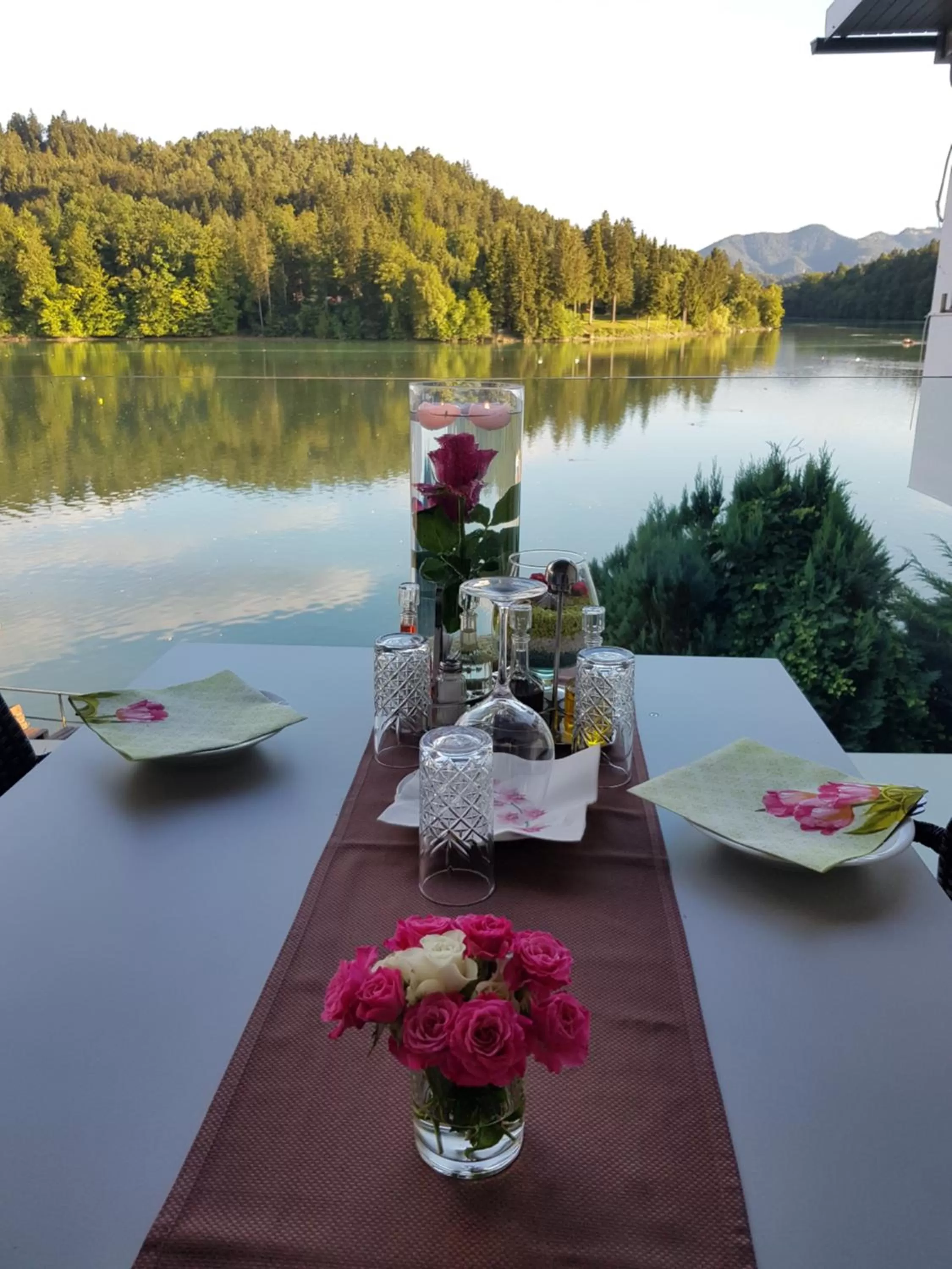 Lake view in Gostisce Jezero
