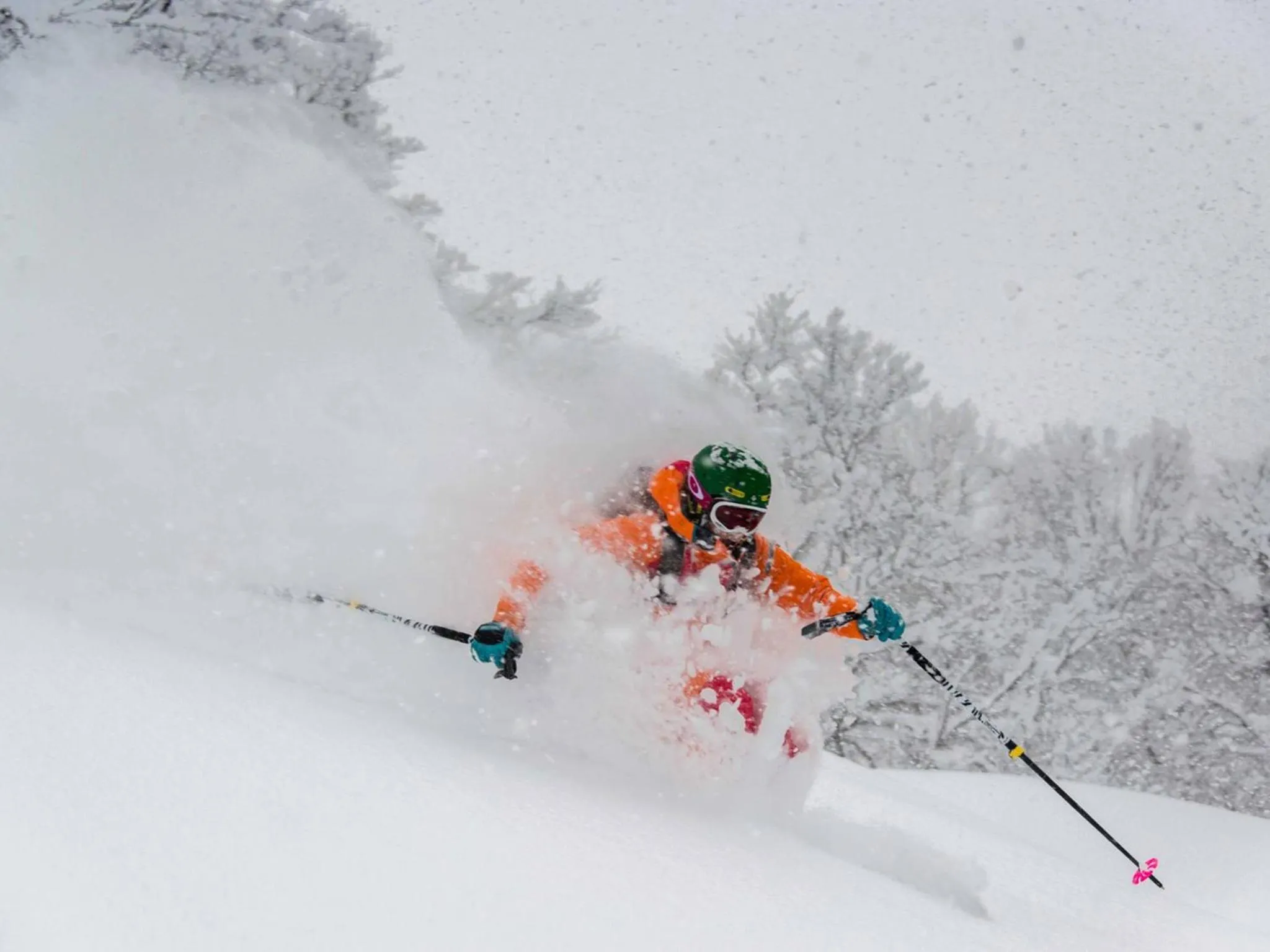 Skiing in Higashikawa Asahidake Onsen Hotel Bear Monte