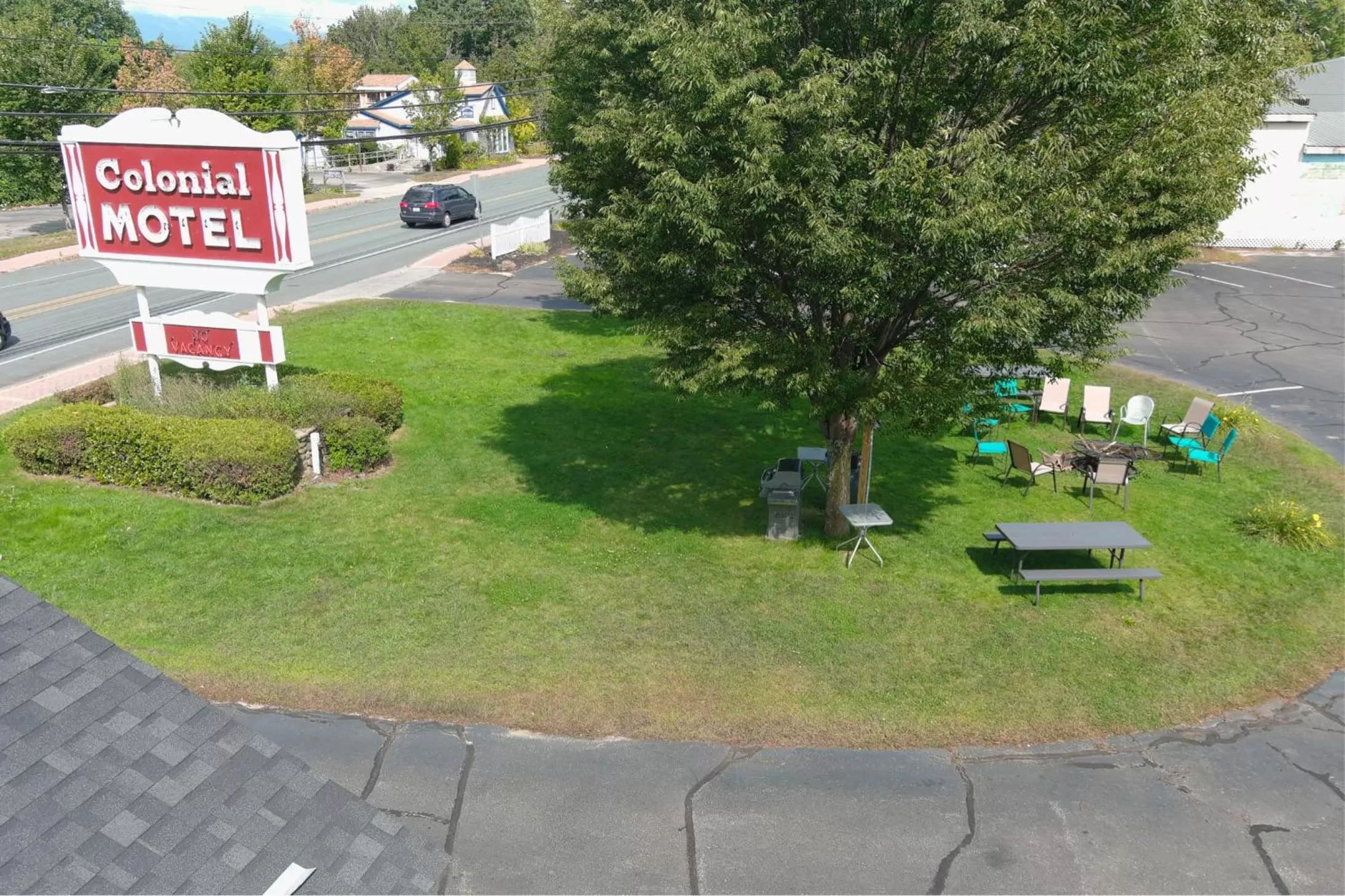 Street view in Colonial Motel
