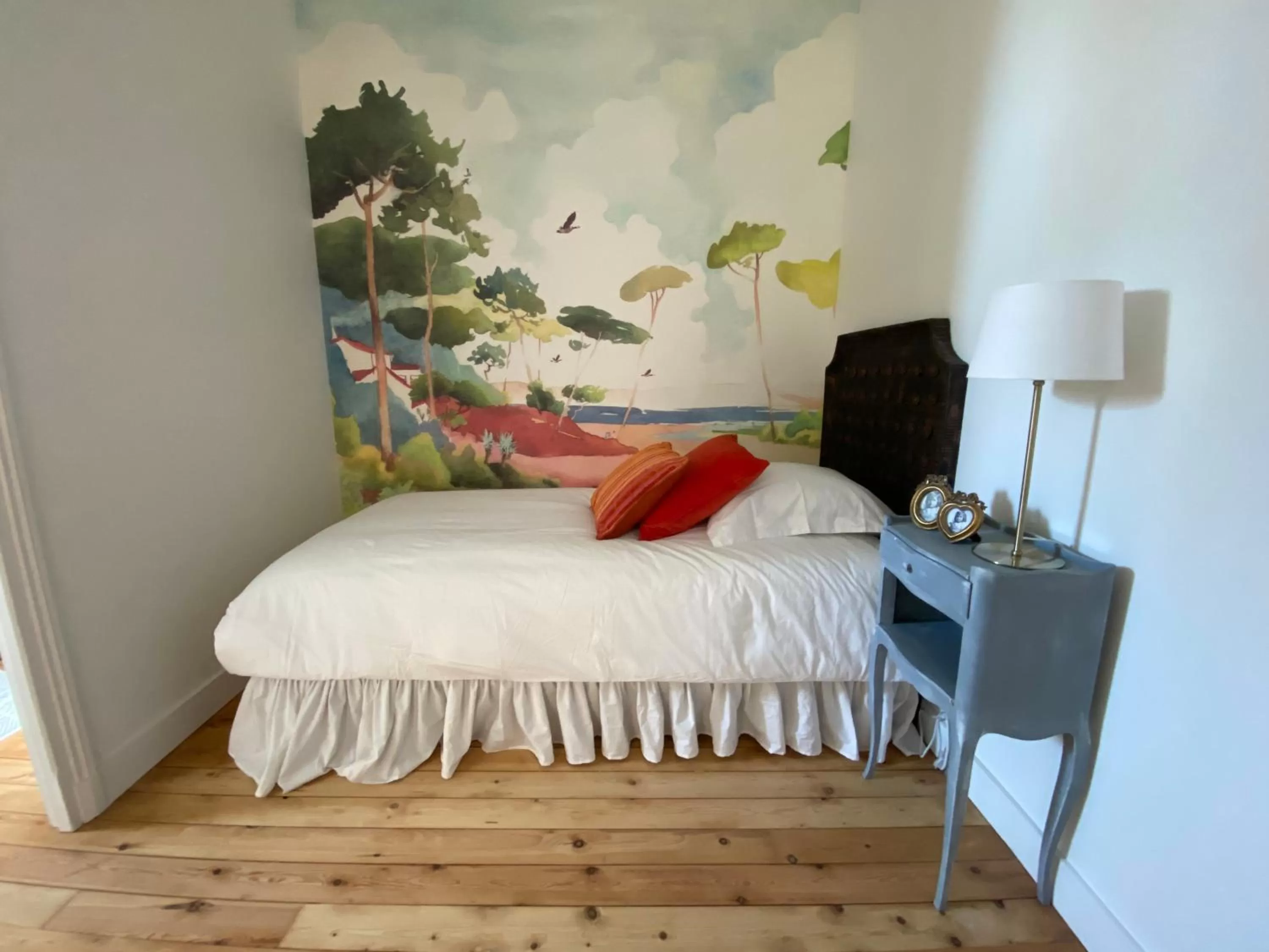 Bed in Villa Aristide