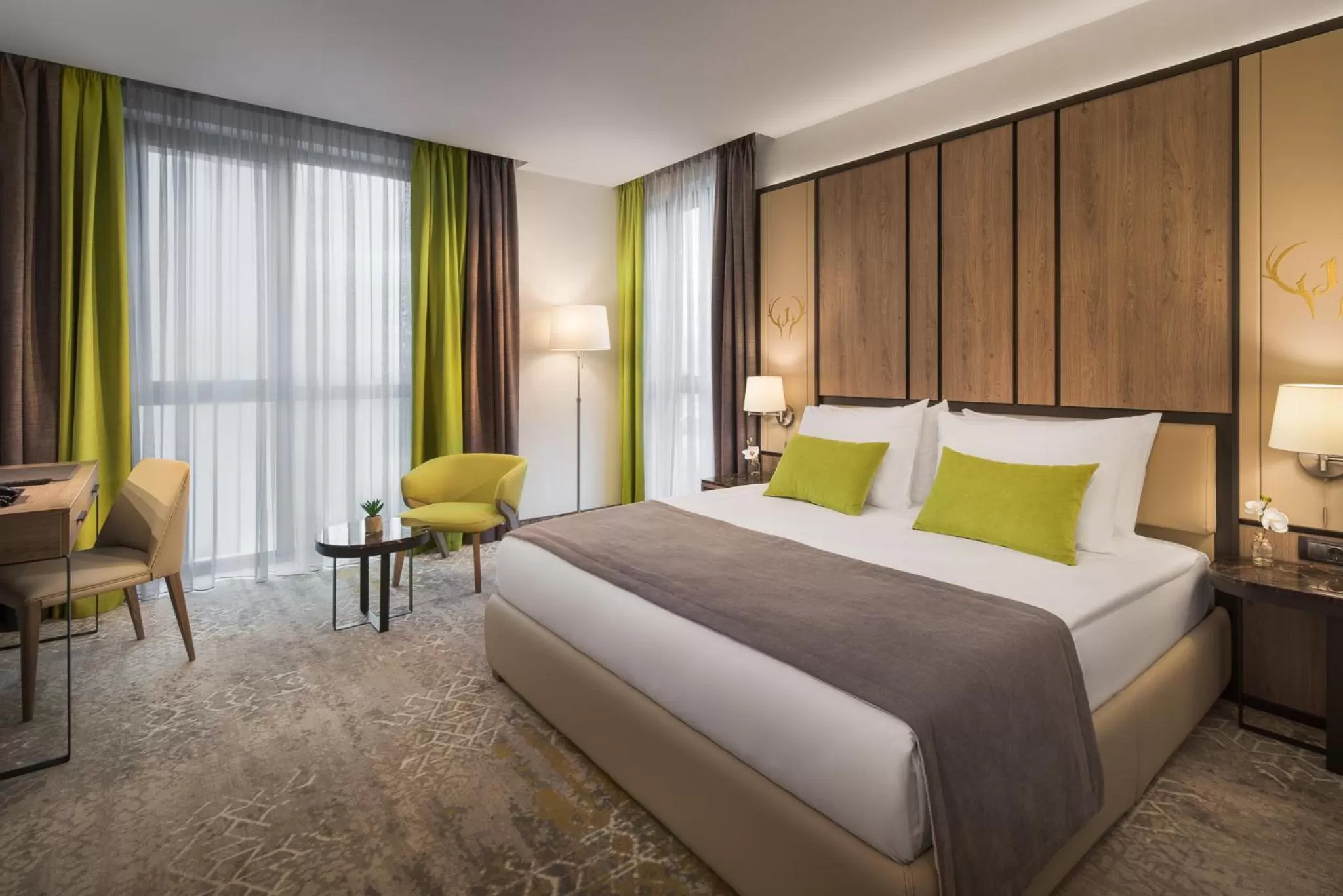 Bed in Hotel Jägerhof