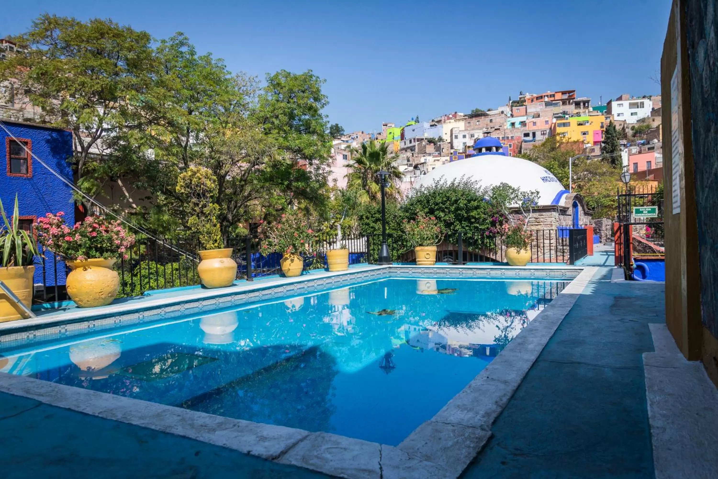 Swimming Pool in Hotel Hacienda de Cobos