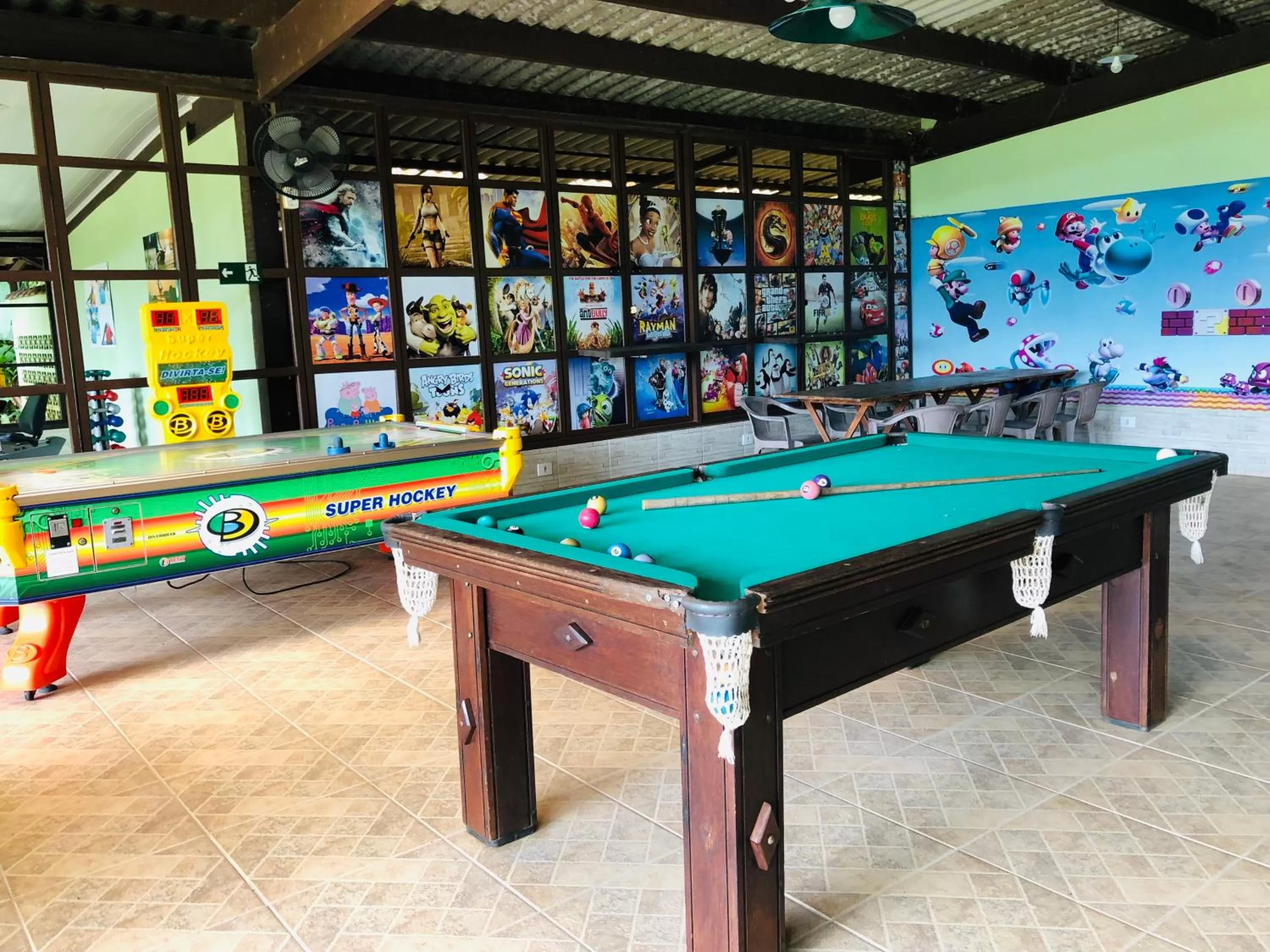 Game Room in Hotel Bosques do Massaguaçu