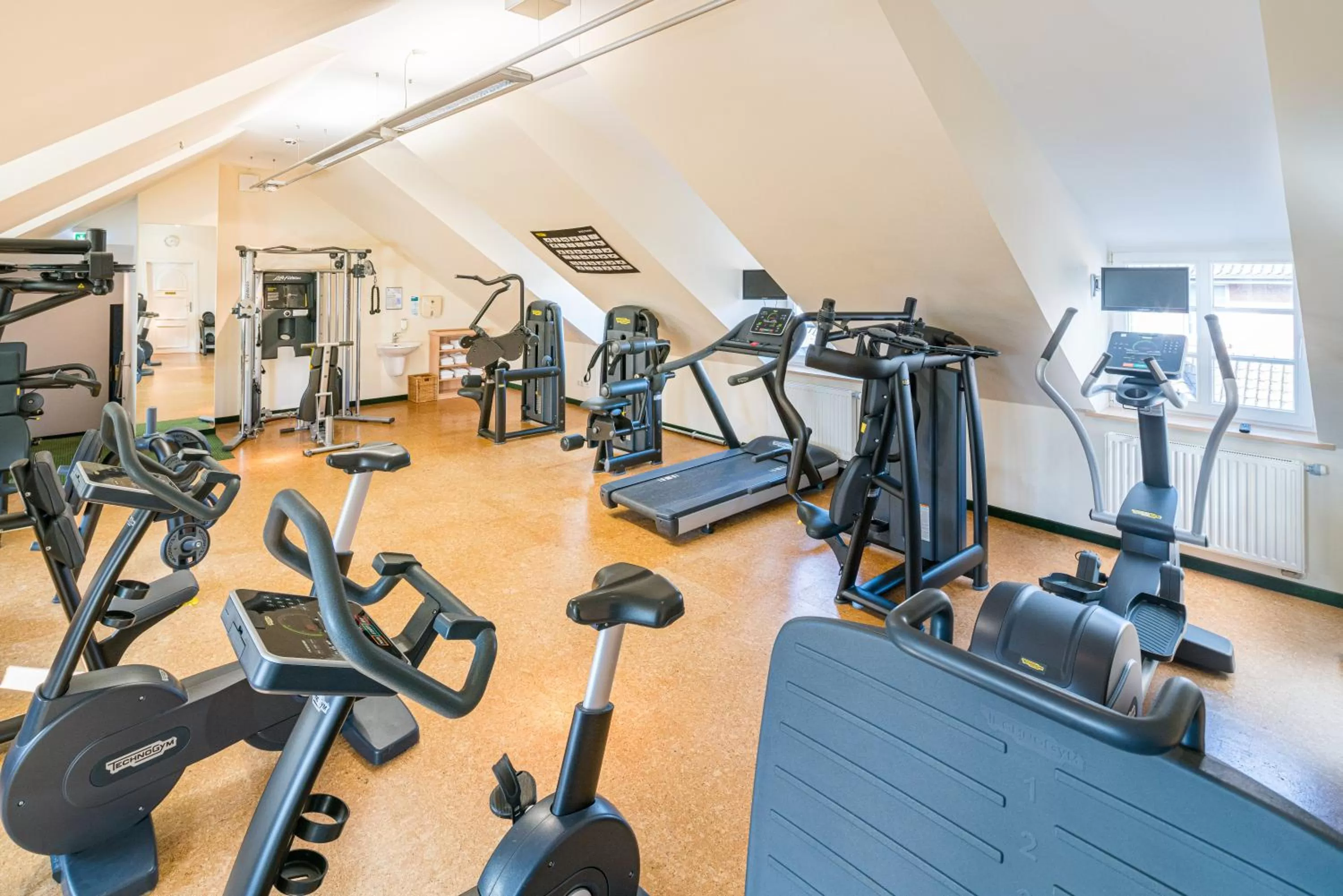 Fitness centre/facilities in Romantik Hotel Jagdhaus Eiden am See