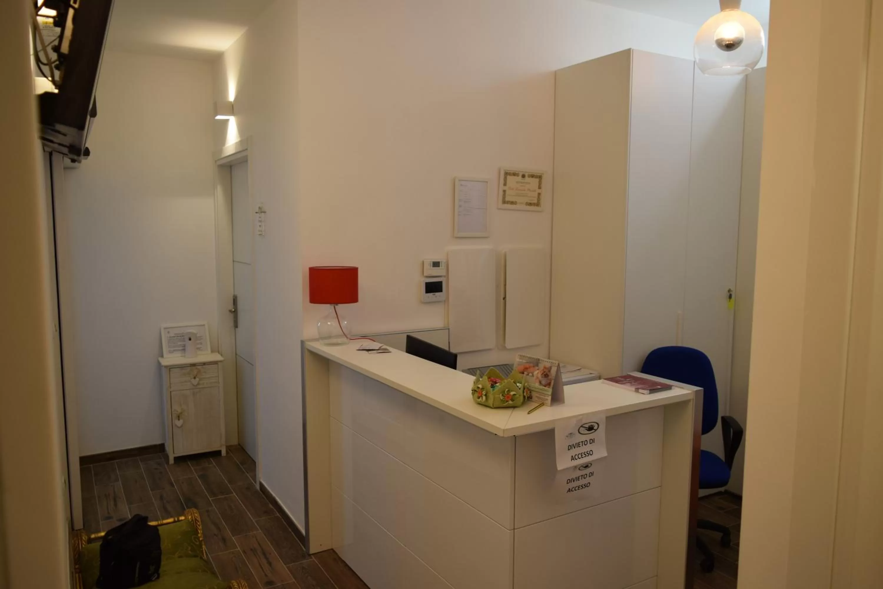 Lobby or reception in DomuS al Corso B&B