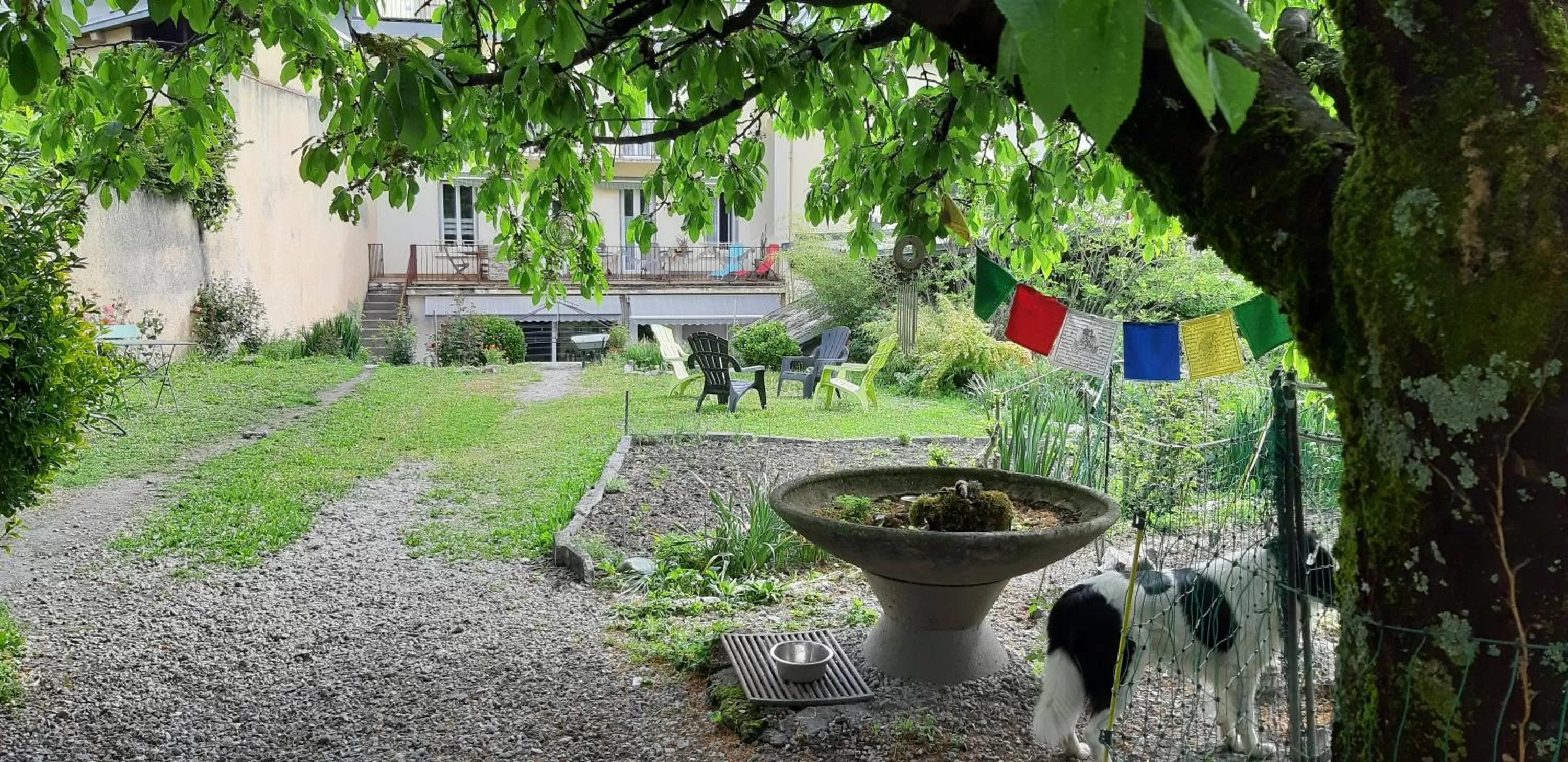 Garden in Chambres d'hôtes Nilautpala Dreams