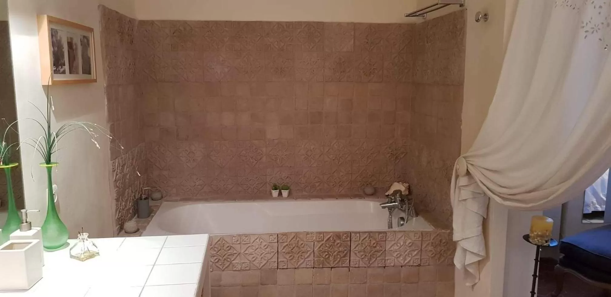 Bathroom in Le Belvédère - Chambres d'hôtes de charme et Restaurant