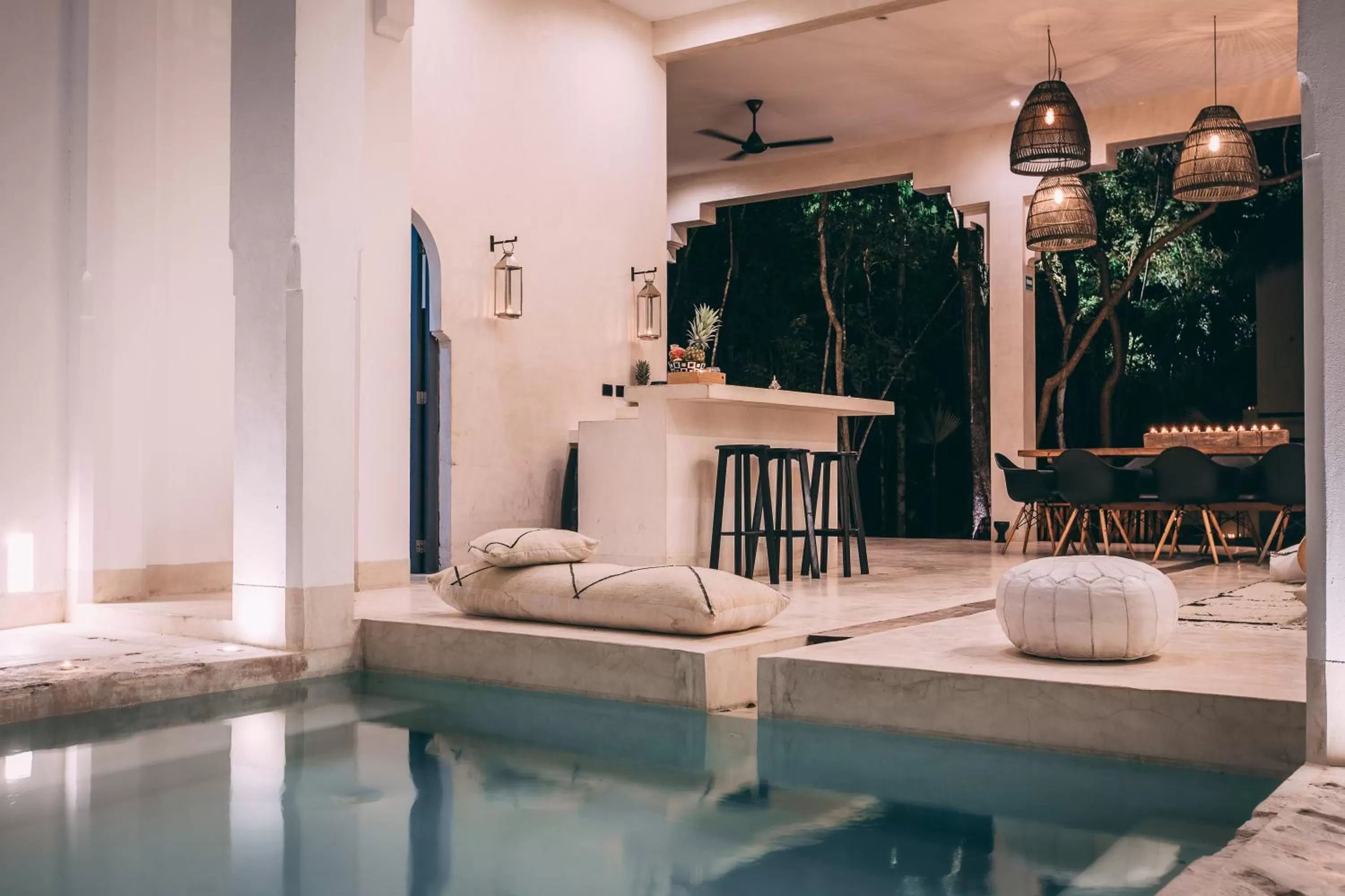 Pool view in Ambre & Epices Jungle Hotel & Spa