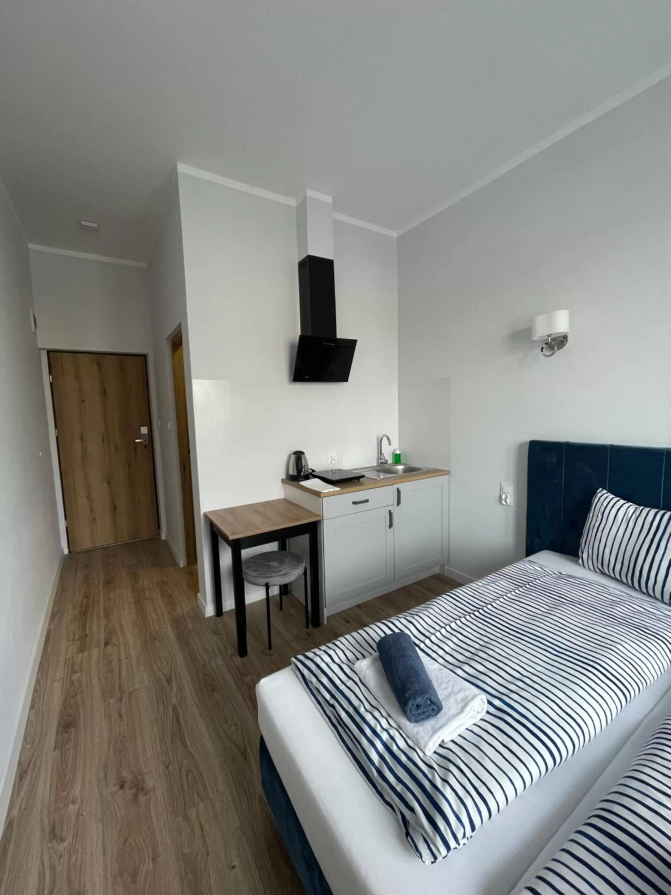 Bed in Aparthotel Dworzec