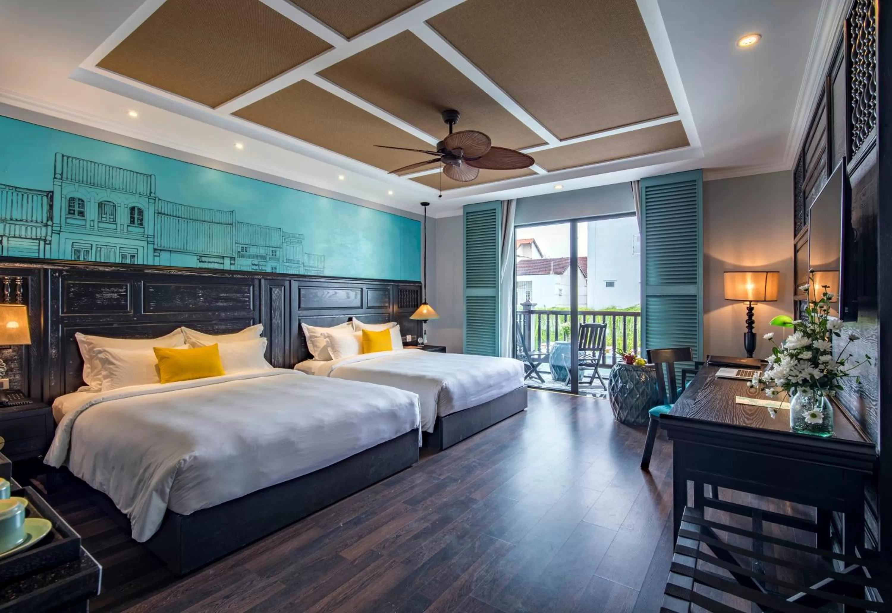 Photo of the whole room, Bed in Anio Boutique Hotel Hoian