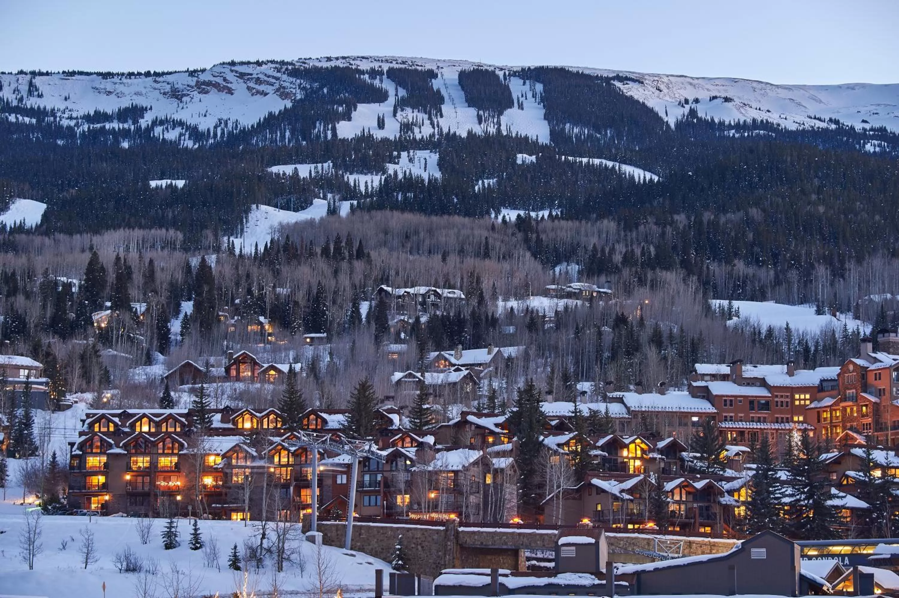 Bird's eye view in The Crestwood Snowmass Village