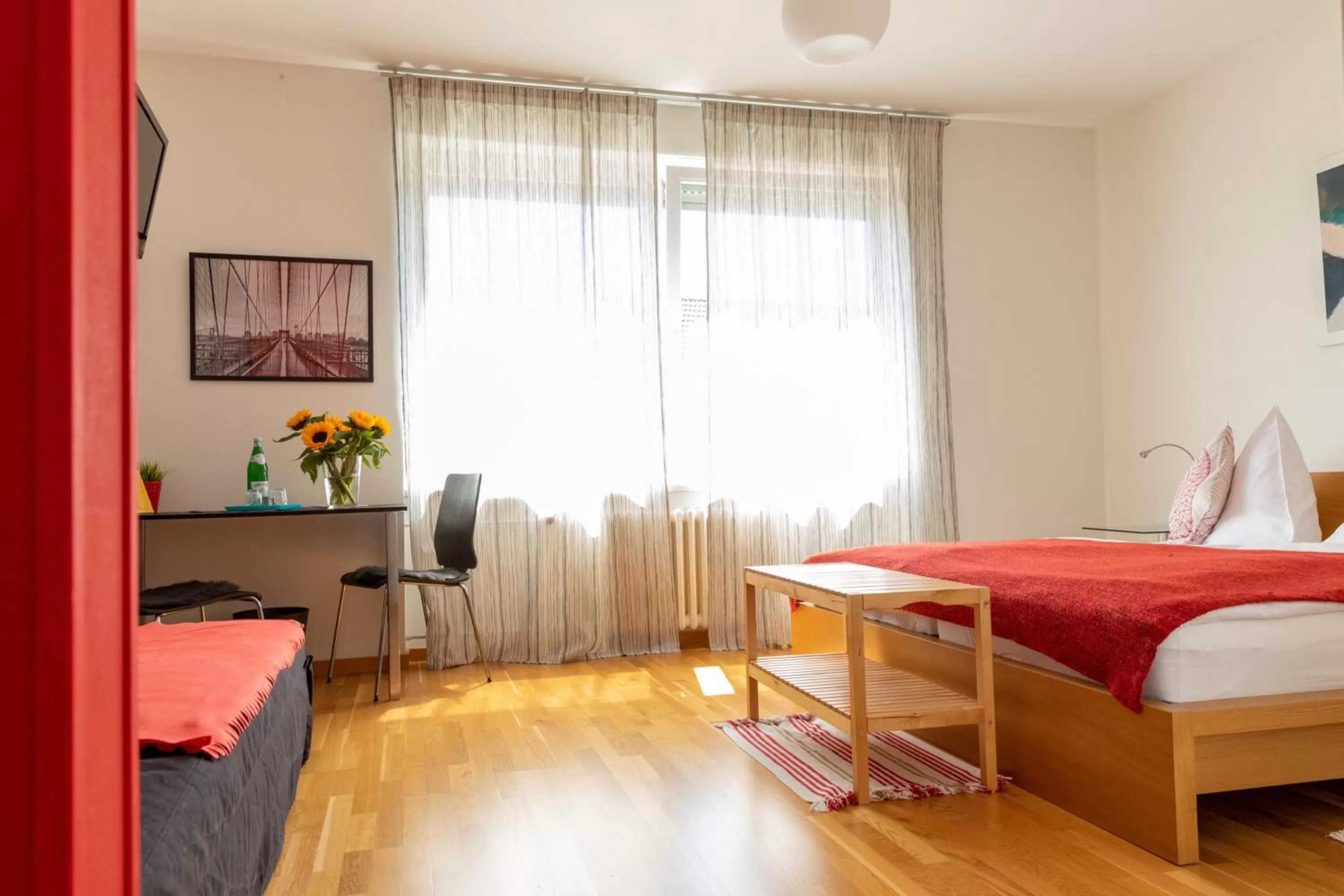 Bed in Scheid´s Hotel – Restaurant