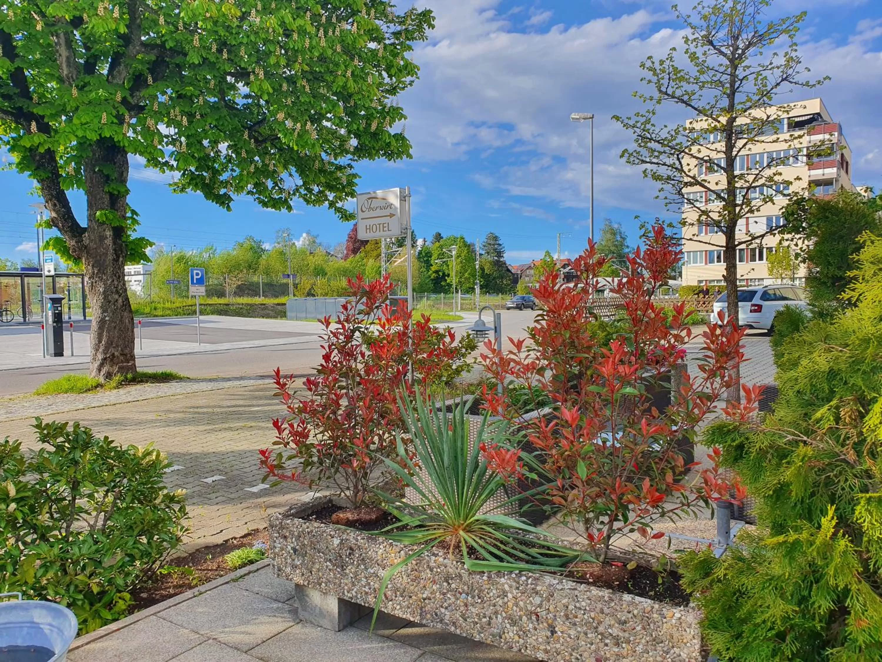 Parking in Hotel Oberwirt Wangen