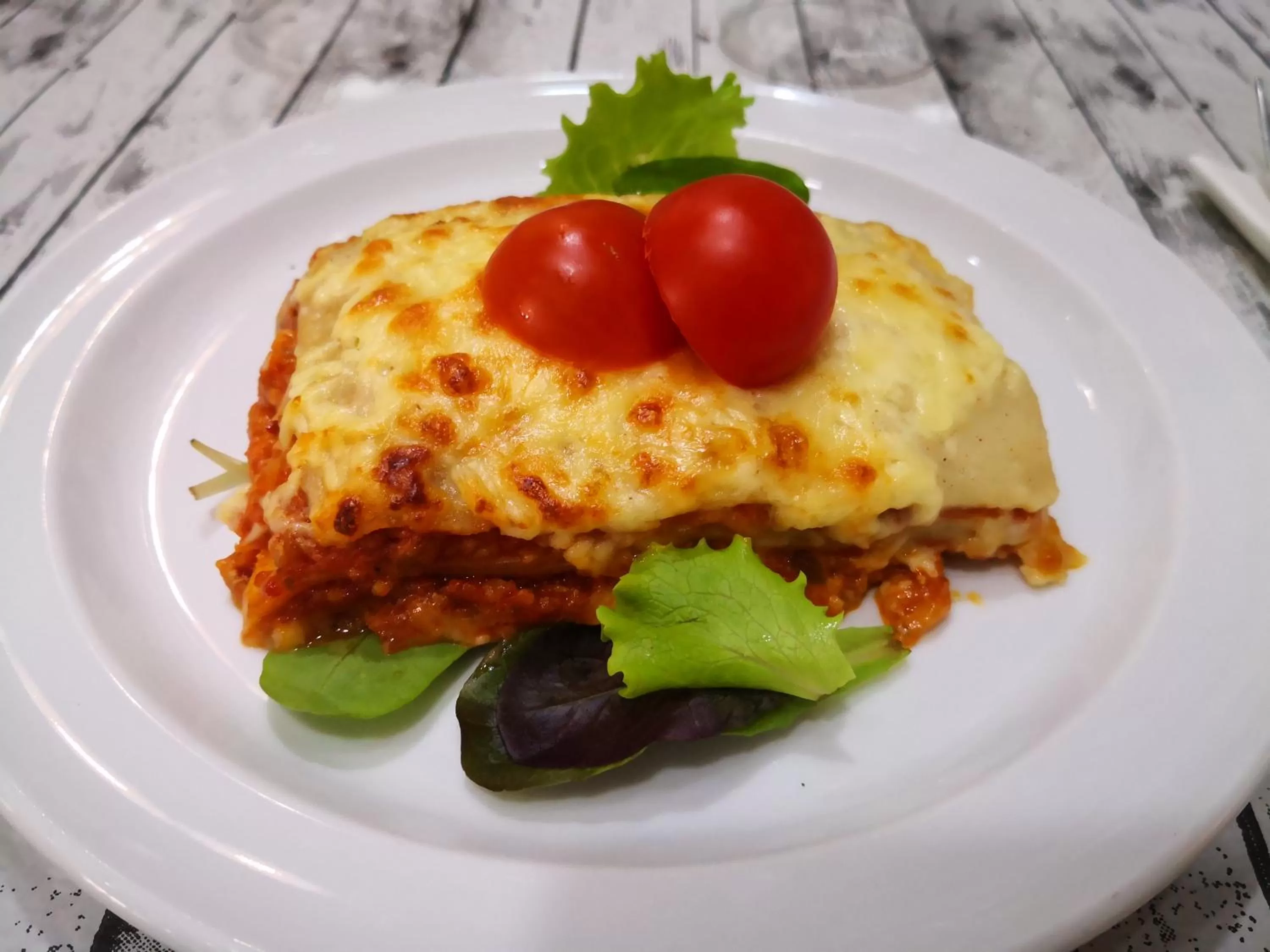 Food close-up in Hotel Aro'S