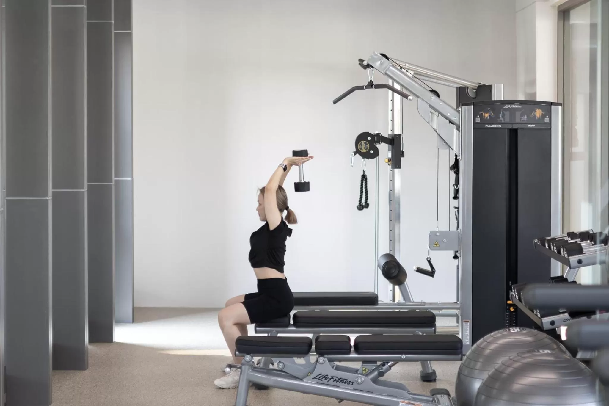 Fitness centre/facilities in Travelodge Nimman