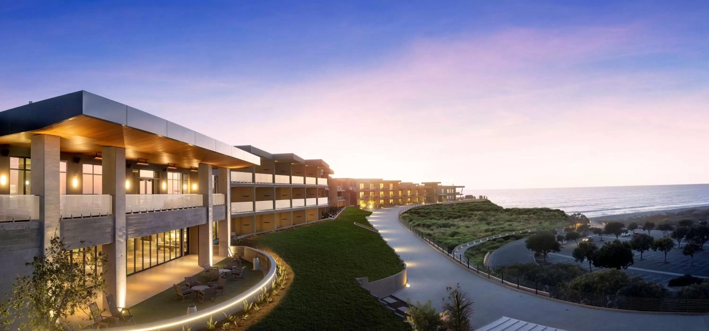 Property building in Alila Marea Beach Resort Encinitas, a Hyatt Resort
