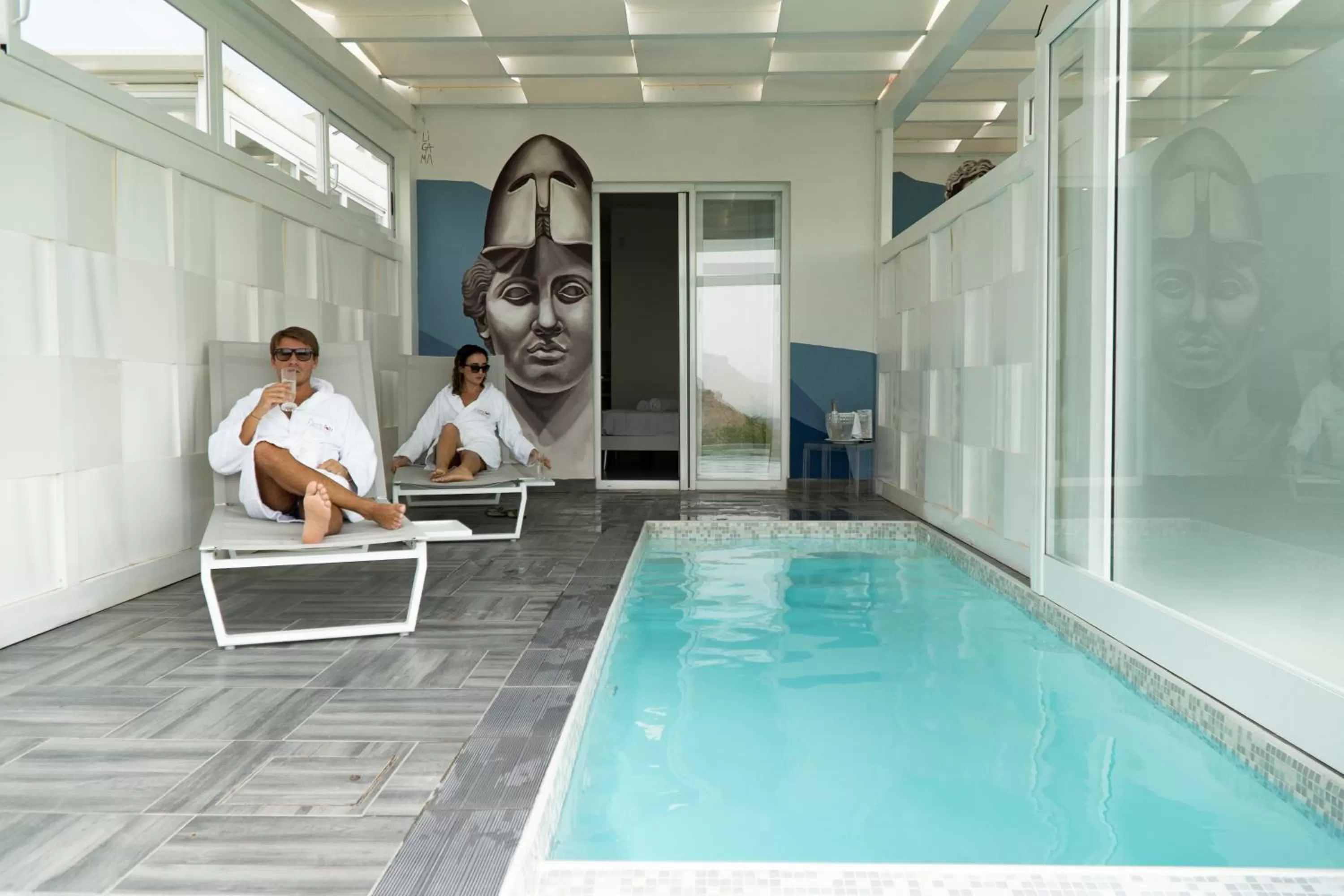 Swimming pool in Doric Eco Boutique Resort & Spa - Sicily