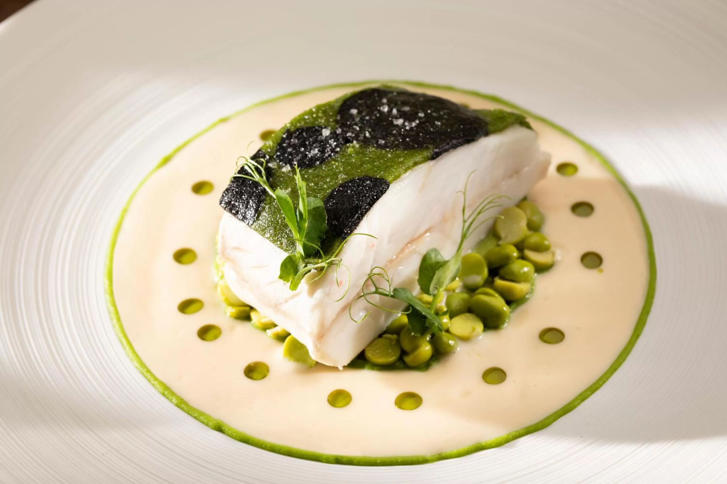 Food close-up in La Ferme Saint Simeon Hotel & Spa - Relais & Chateaux