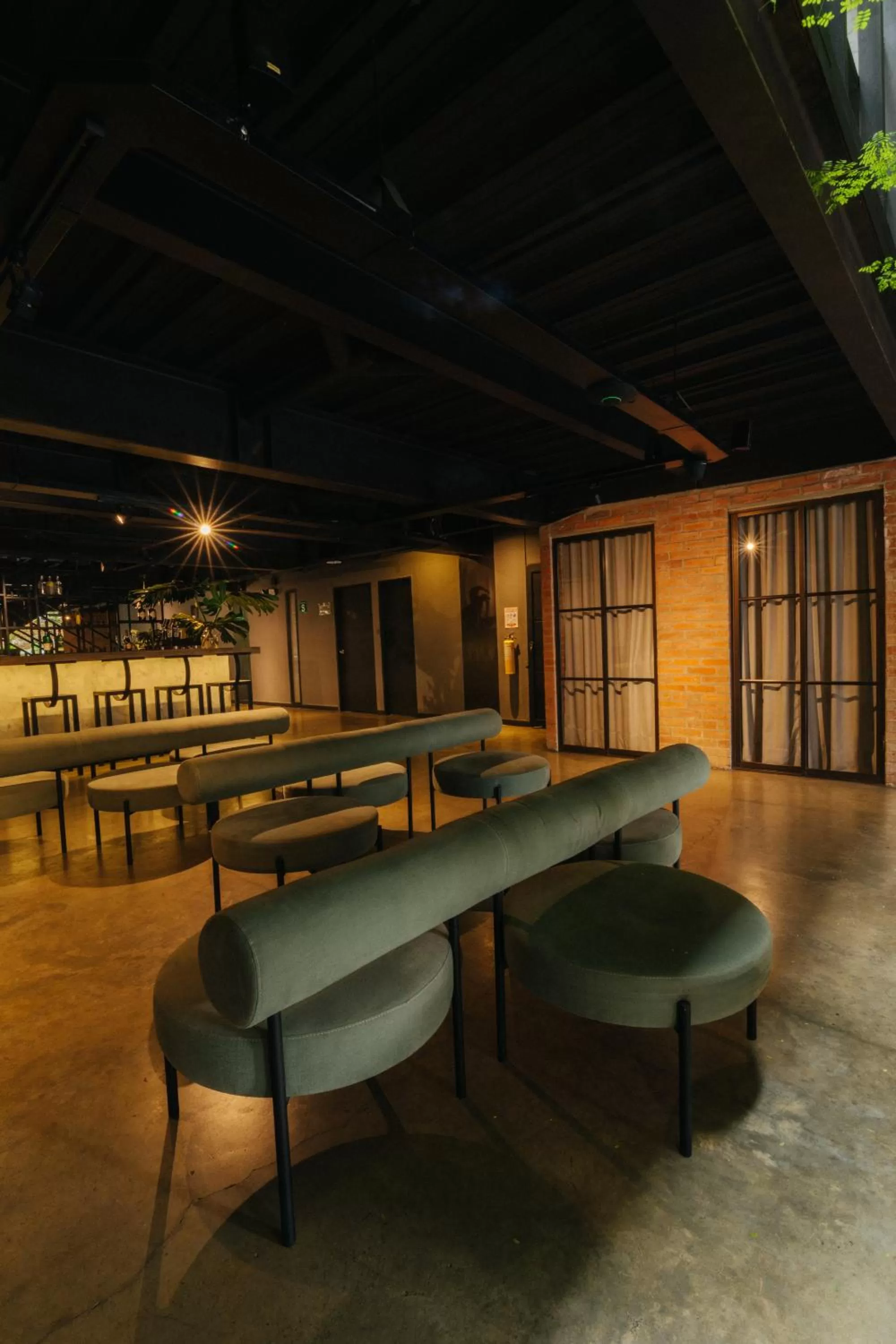 Living room in The Art Hotel Medellin