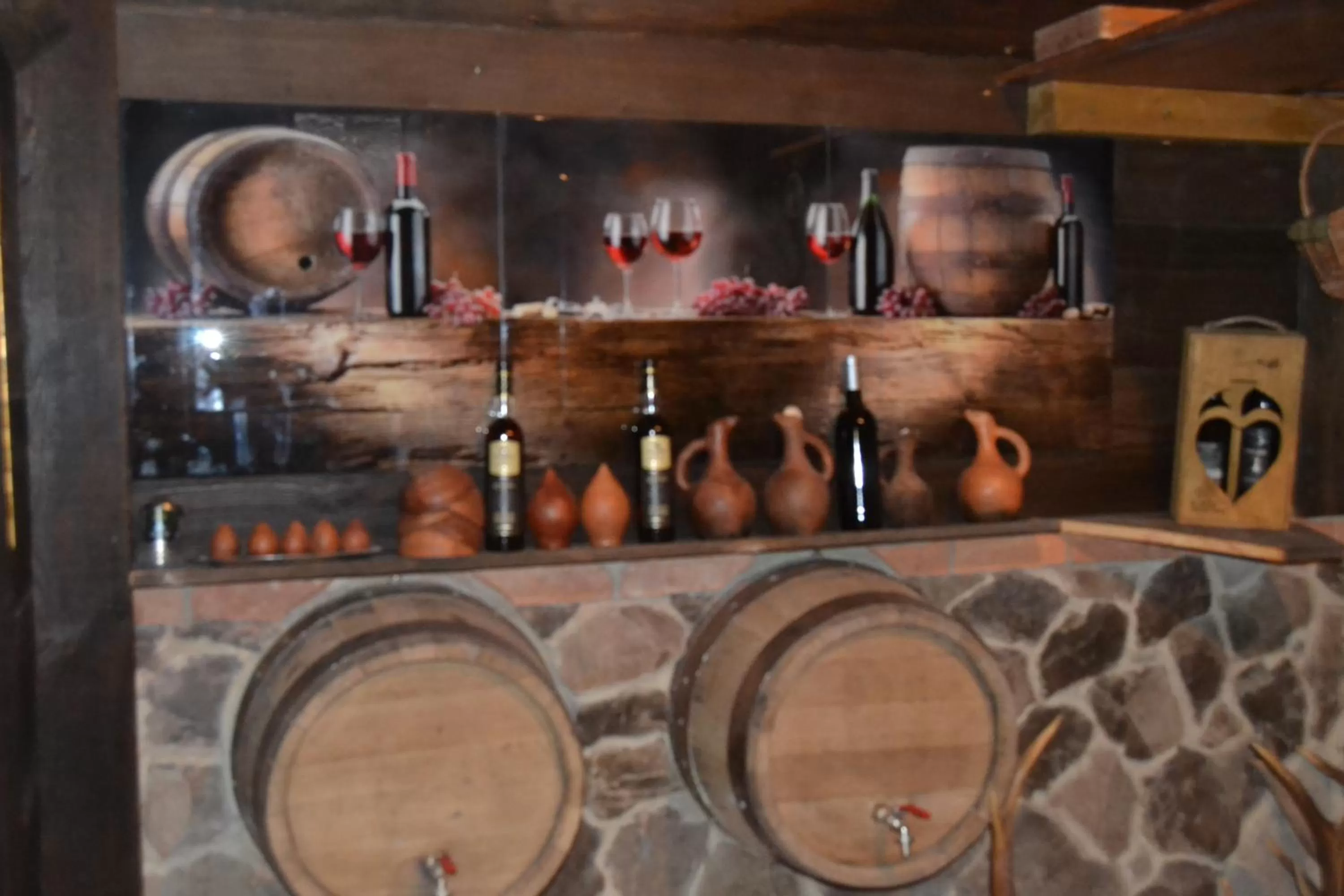 Seating area in Borjomi Villa Roma