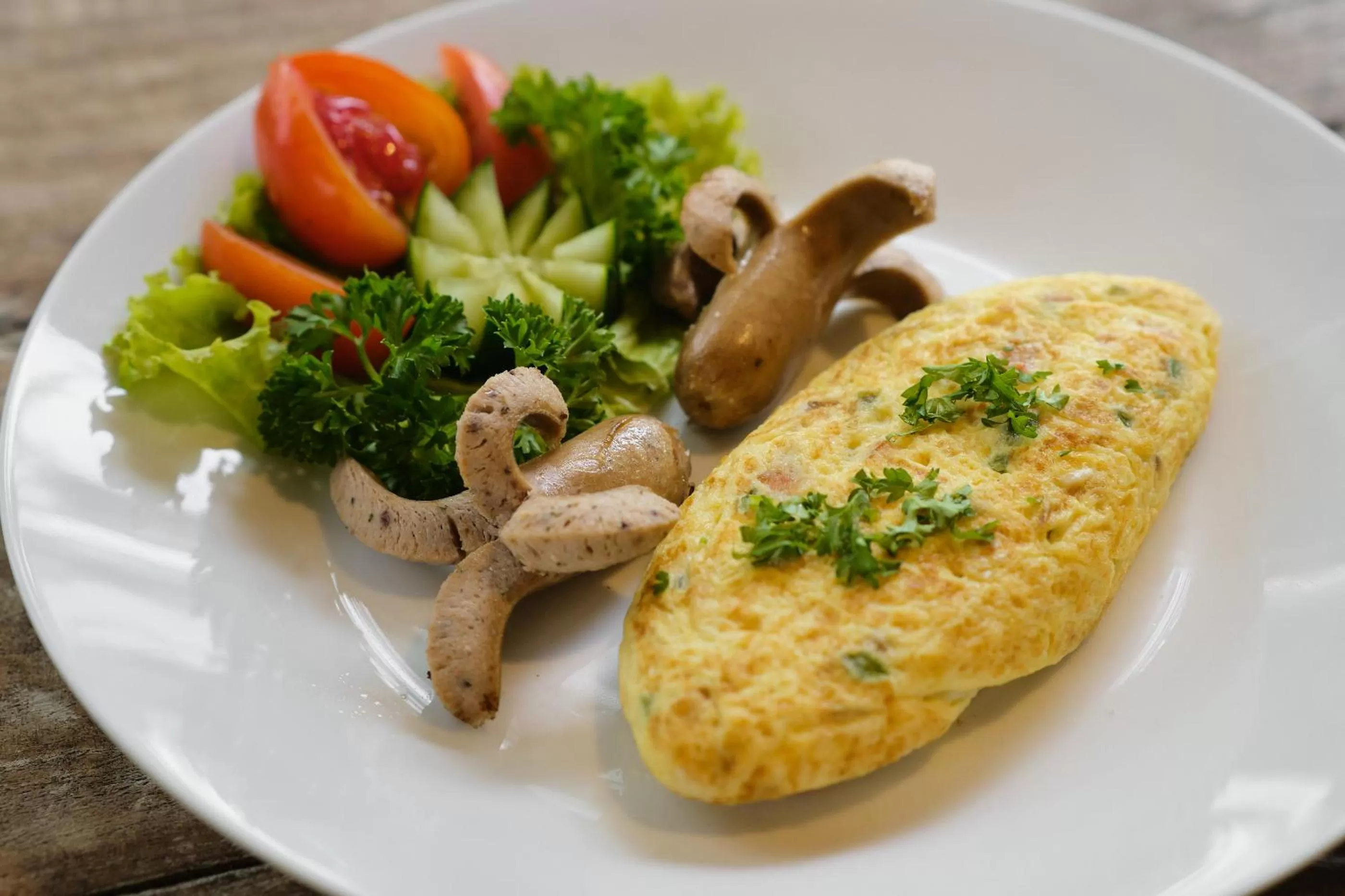 Breakfast in Joglo Organik Guesthouse