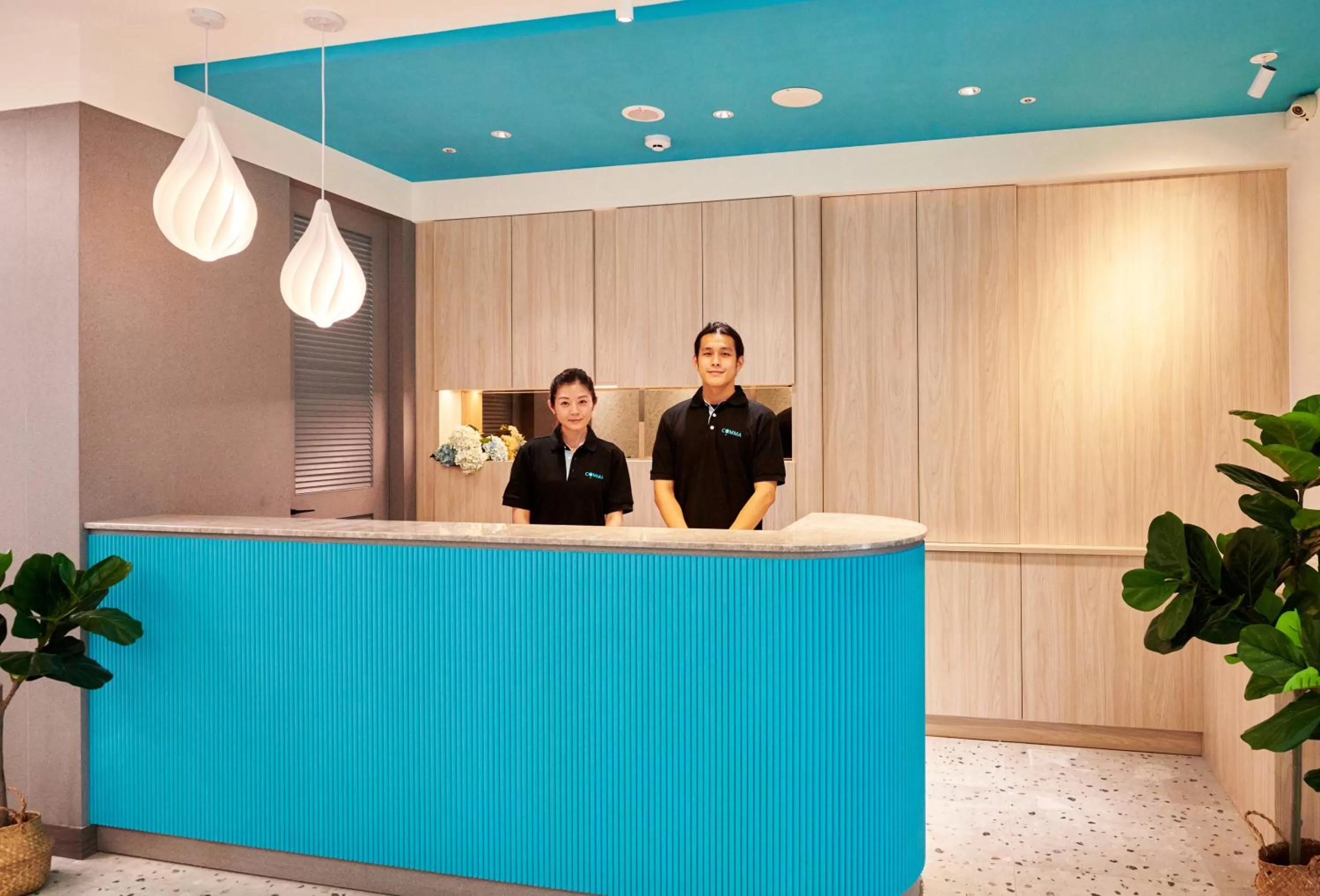 Staff in Comma Boutique Hotel