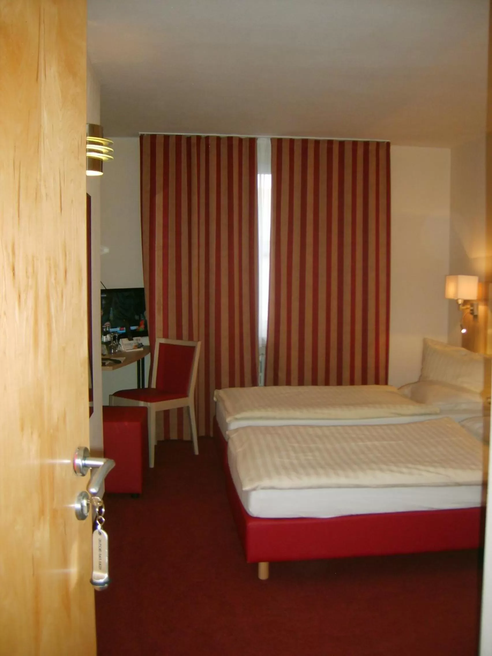 Bed in City Hotel by celina