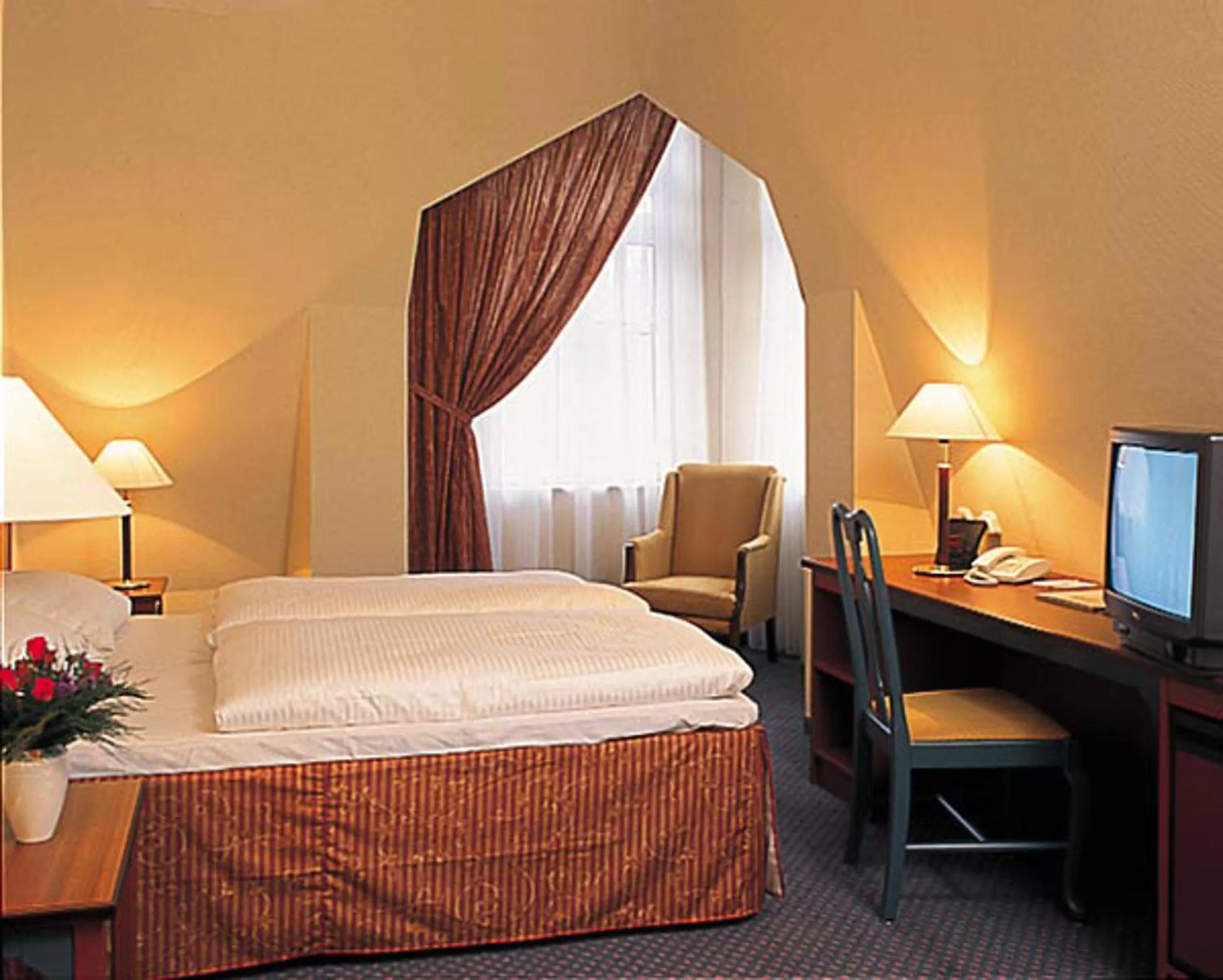 Bed in SORAT Hotel Brandenburg