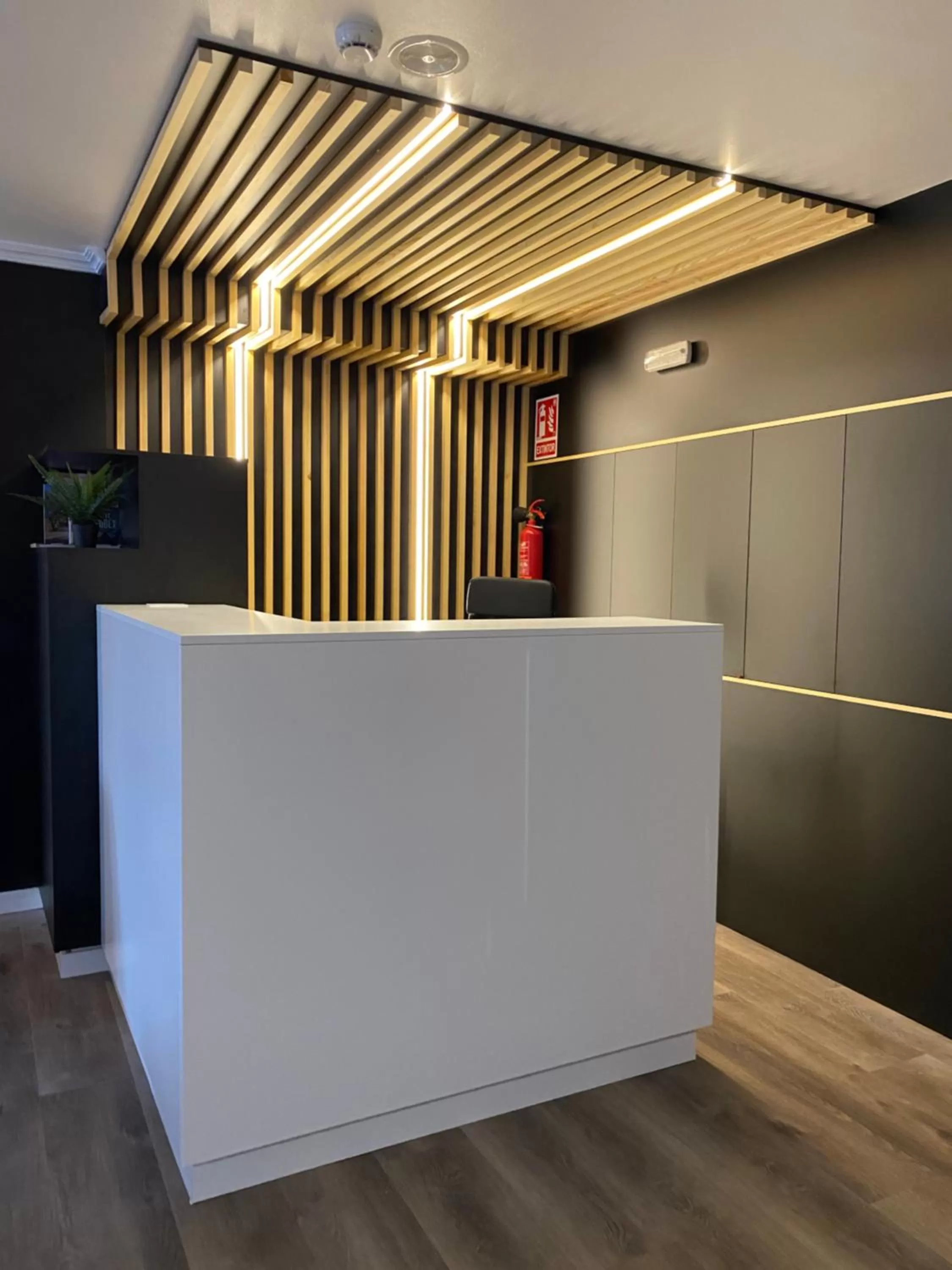 Lobby or reception in Villa Alta