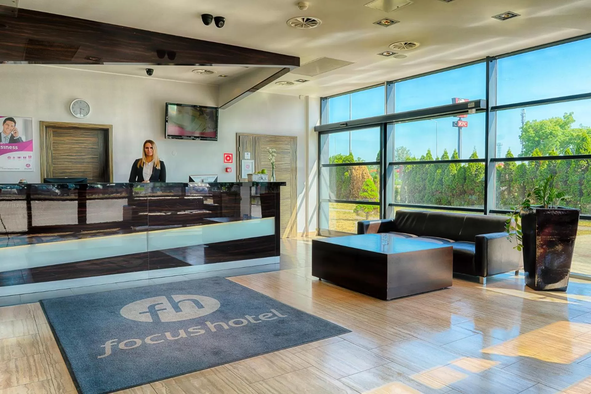 Lobby or reception in Focus Hotel Gdańsk