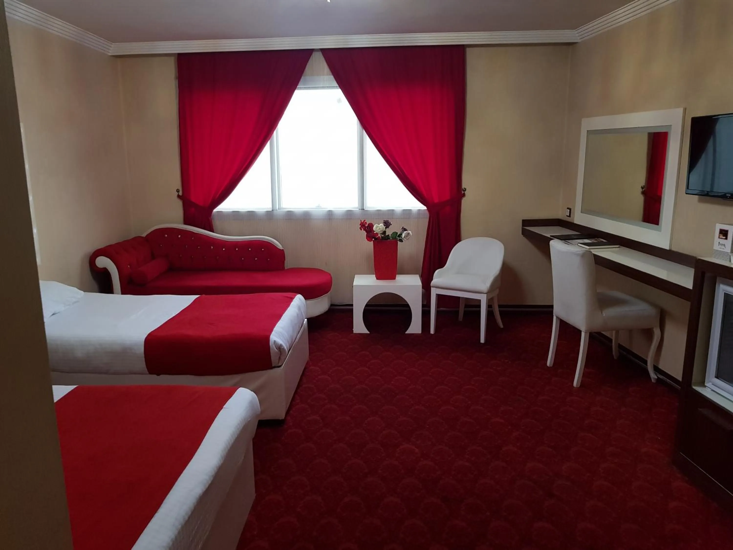 Bed in Ismira Hotel Ankara
