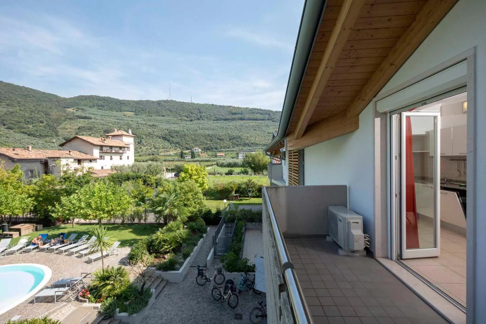 Balcony/Terrace in 4 Limoni Apartment Resort
