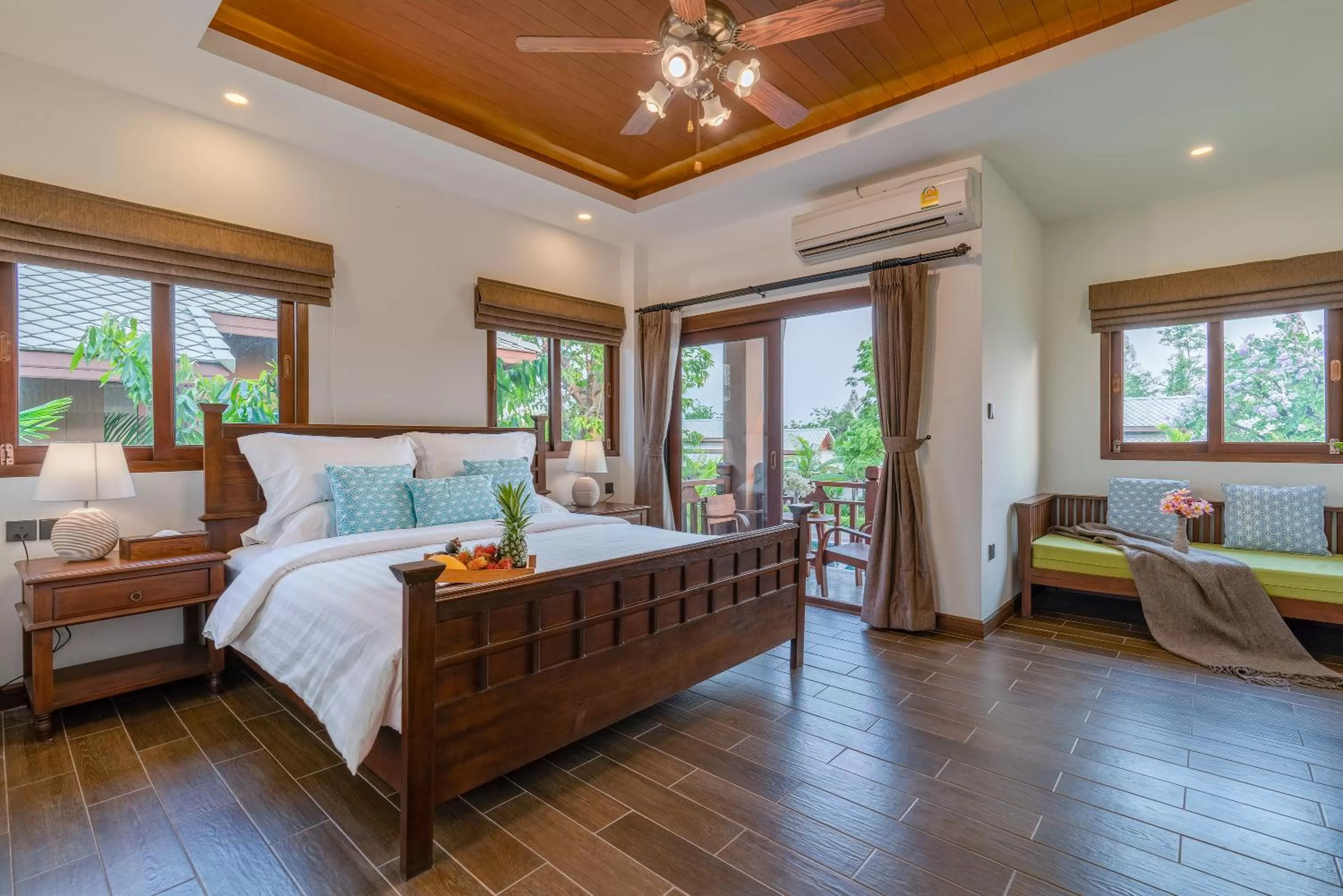 Photo of the whole room, Bed in Lanna Deer Resort Chiang Mai