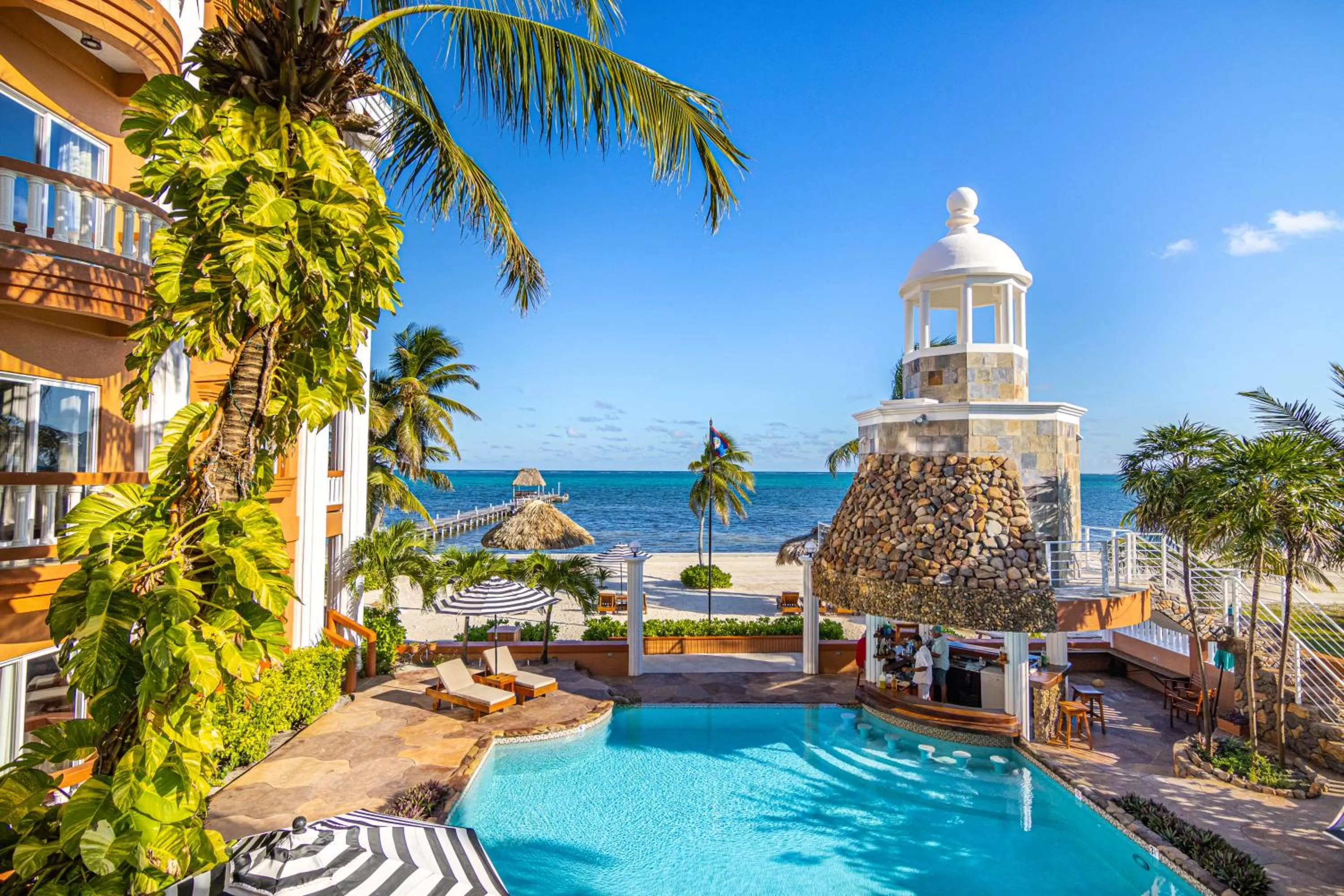 Day, Swimming Pool in Lighthouse Beach Villas