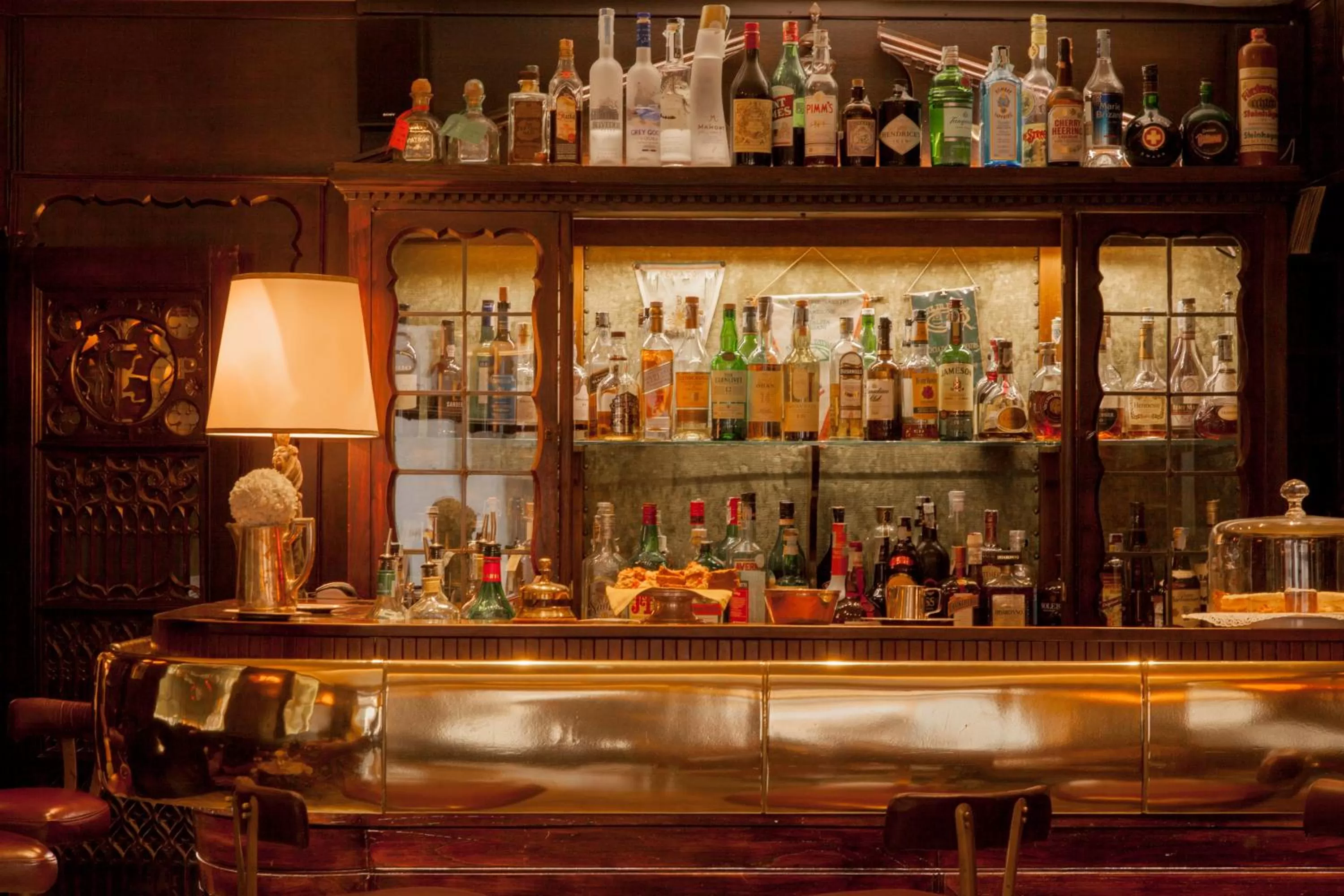 Lounge or bar in Hotel Saturnia & International