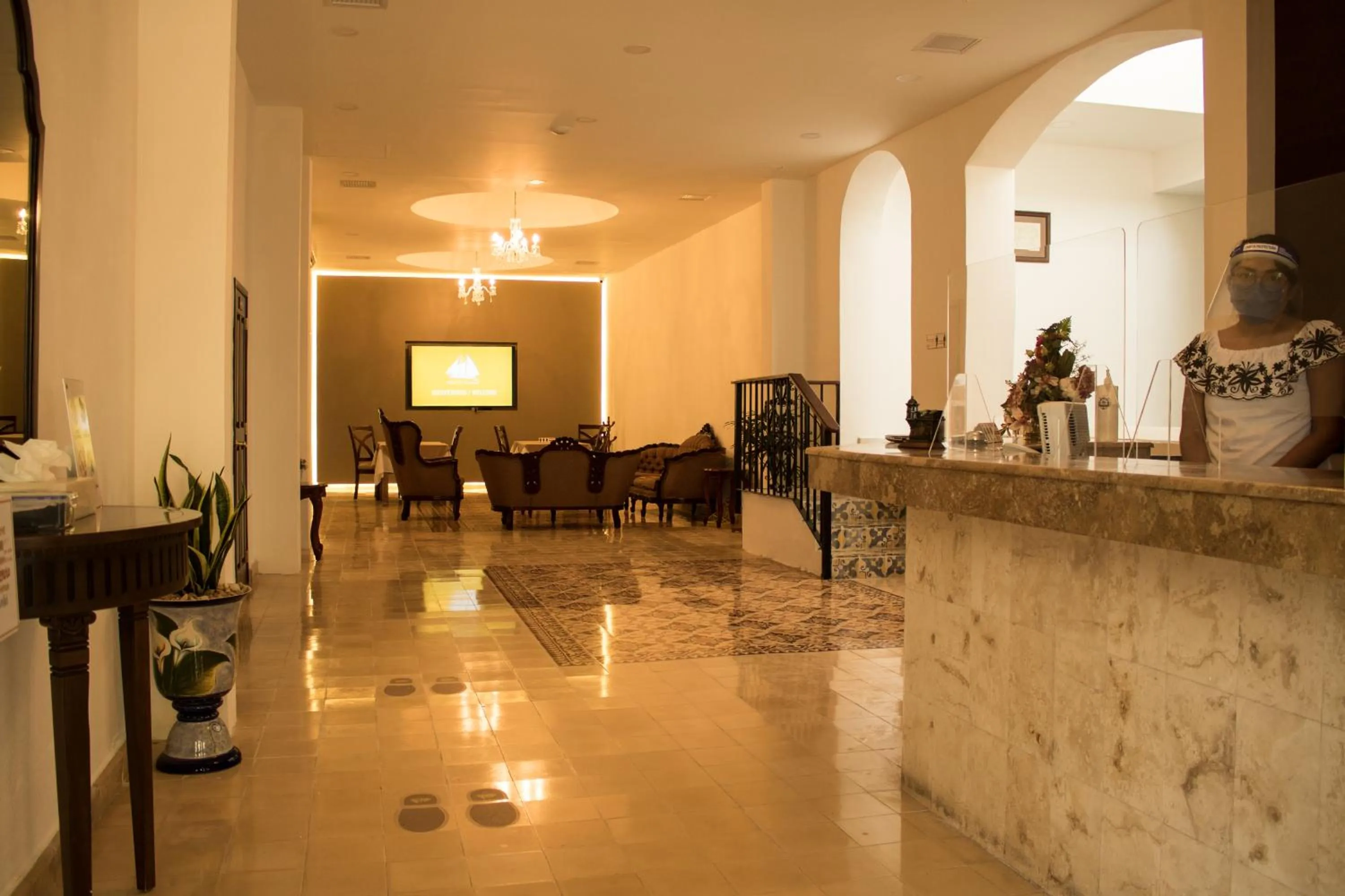 Lobby or reception in El Navegante