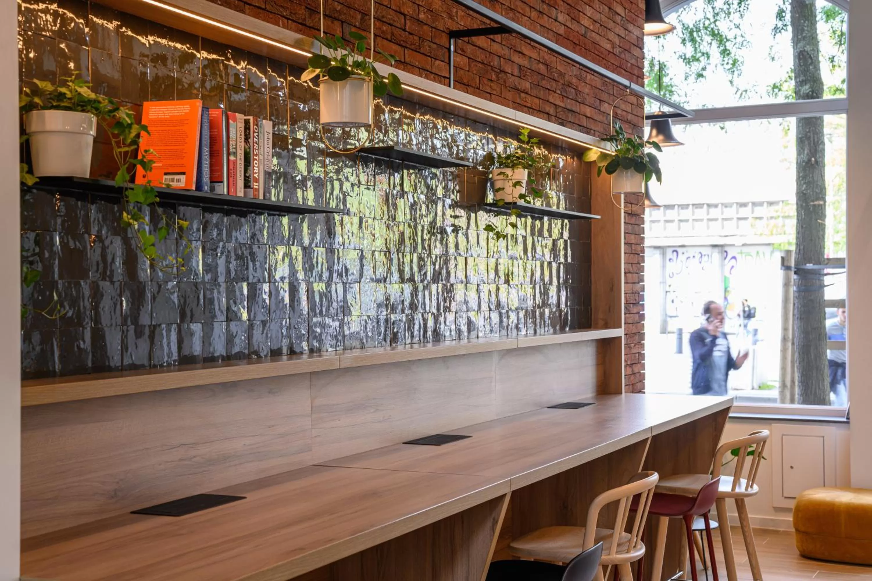 Lobby or reception in B&B HOTEL Brussels Centre Gare du Midi