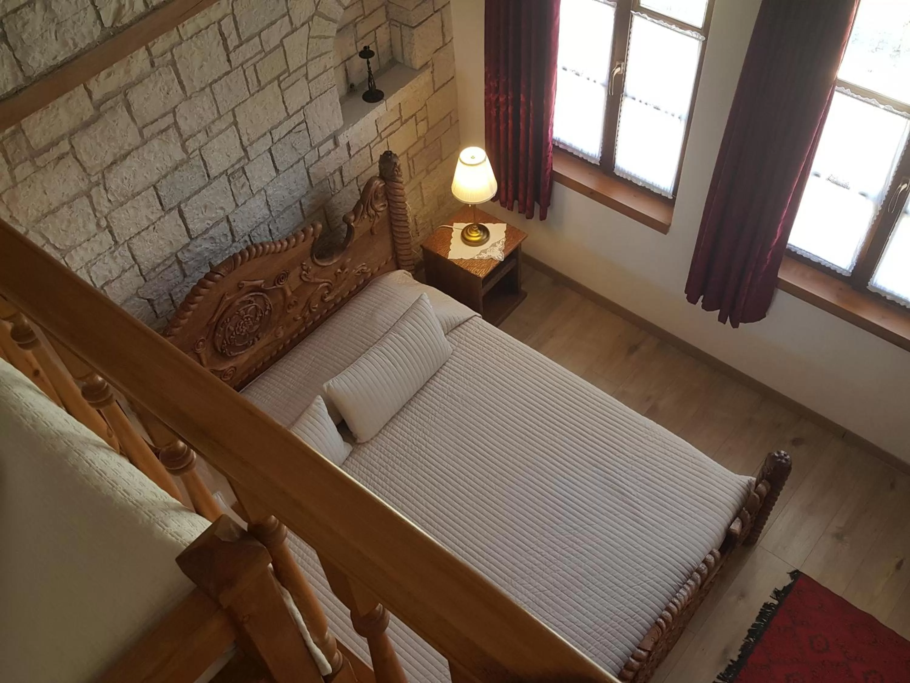 Bed in Hotel Gjirokastra